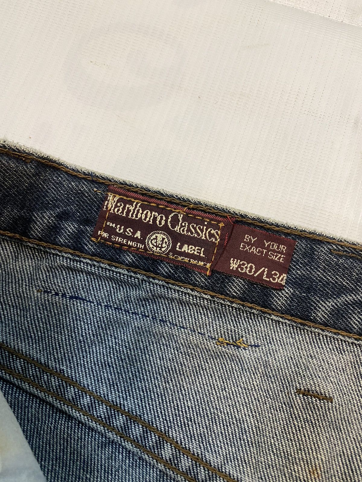 Marlboro Classics × Vintage Marlboro Classics Denim Size US 28 / EU 44 - 8 Thumbnail
