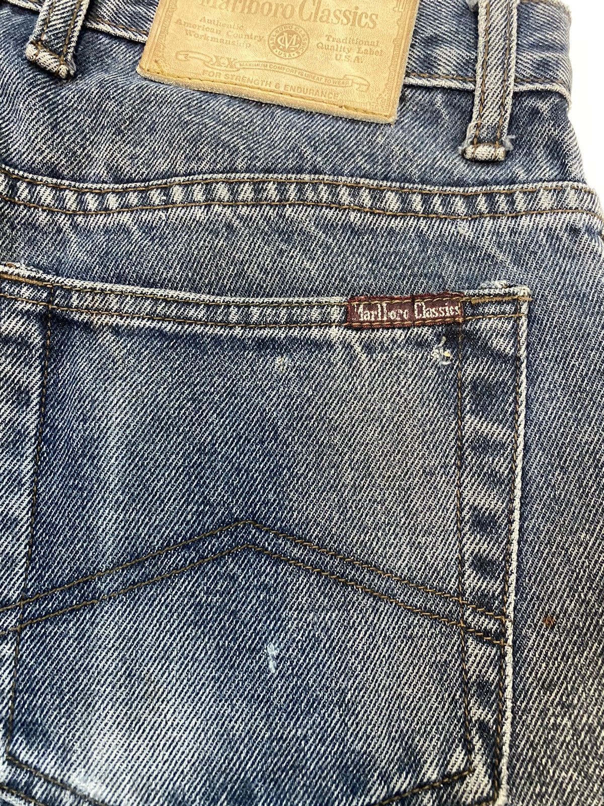 Marlboro Classics × Vintage Marlboro Classics Denim Size US 28 / EU 44 - 13 Thumbnail