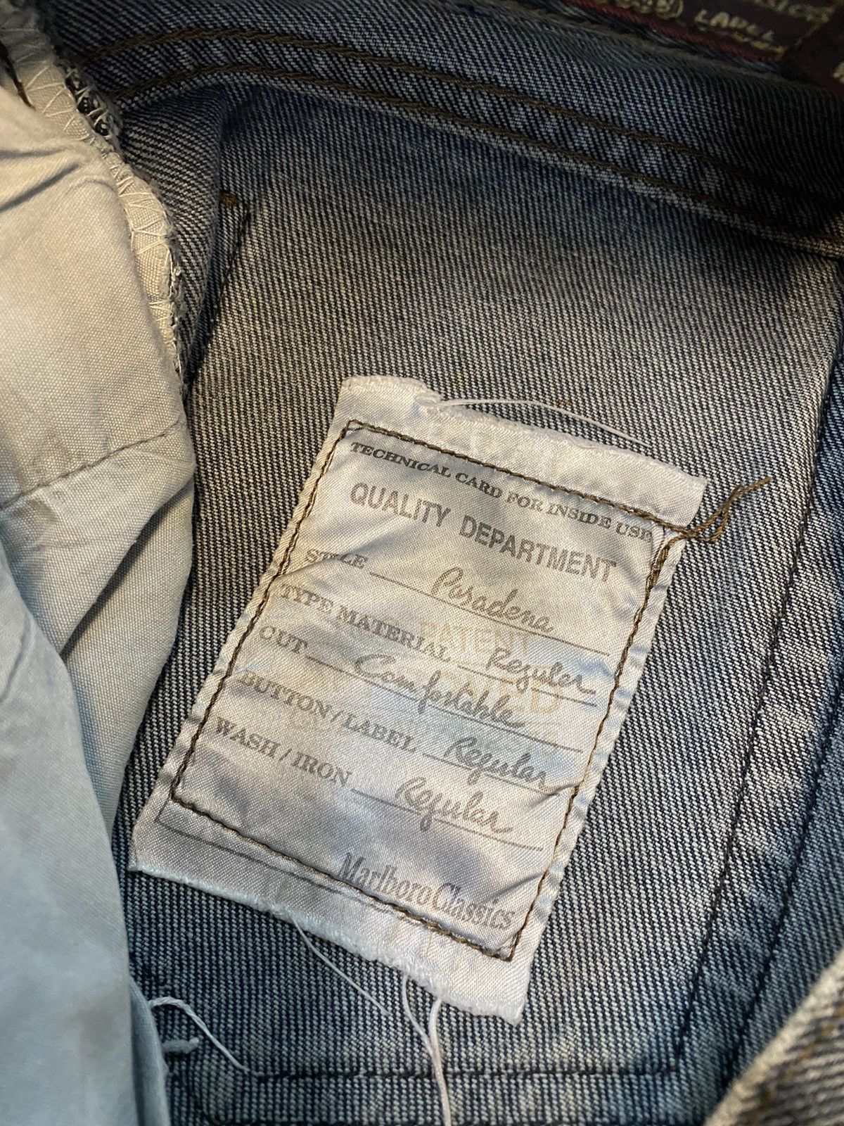 Marlboro Classics × Vintage Marlboro Classics Denim Size US 28 / EU 44 - 10 Thumbnail
