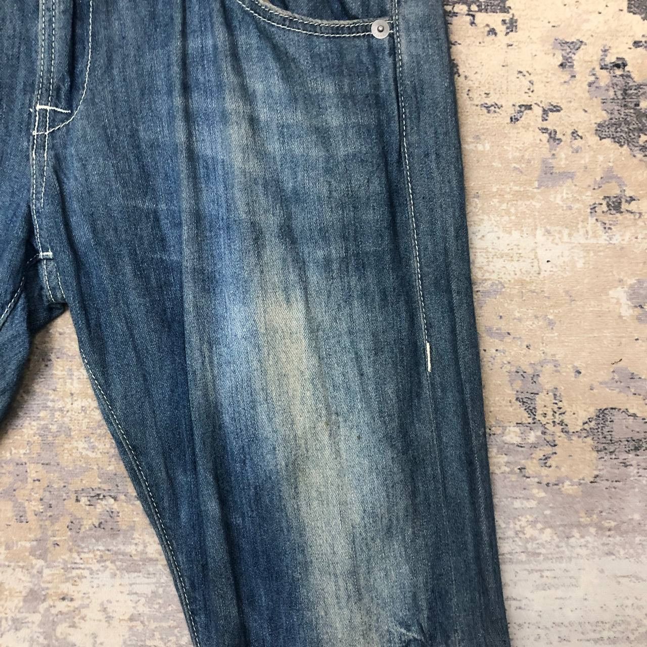 Beams Plus P630 BEAMS HEART JAPAN DISTRESSED DENIM Size US 36 / EU 52 - 7 Thumbnail