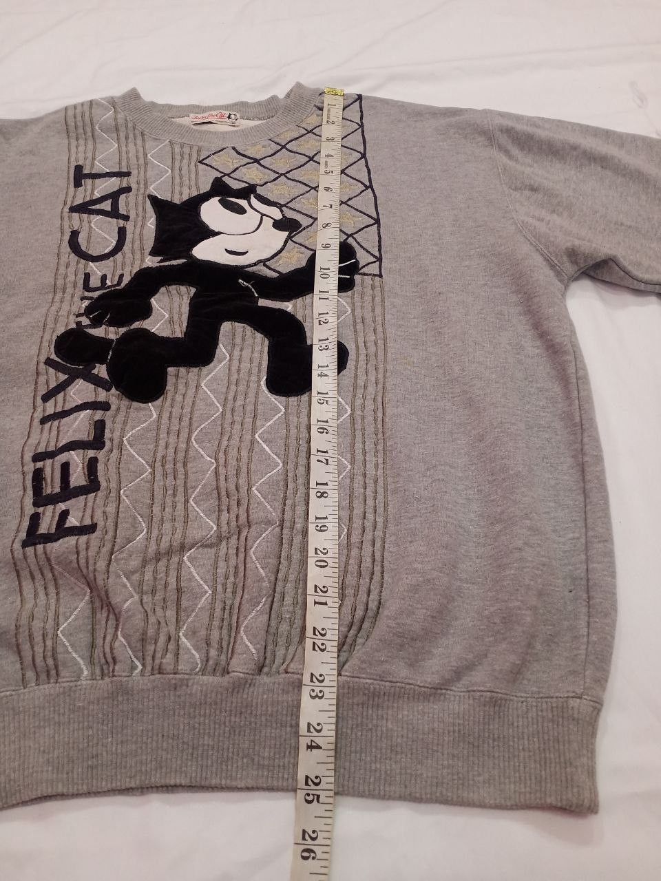 Cartoon Network × Vintage Vintage 90s Felix The Cat Sweatshirt Size US M / EU 48-50 / 2 - 9 Thumbnail