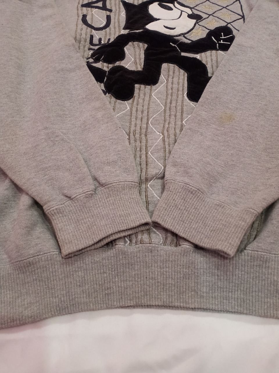 Cartoon Network × Vintage Vintage 90s Felix The Cat Sweatshirt Size US M / EU 48-50 / 2 - 5 Thumbnail