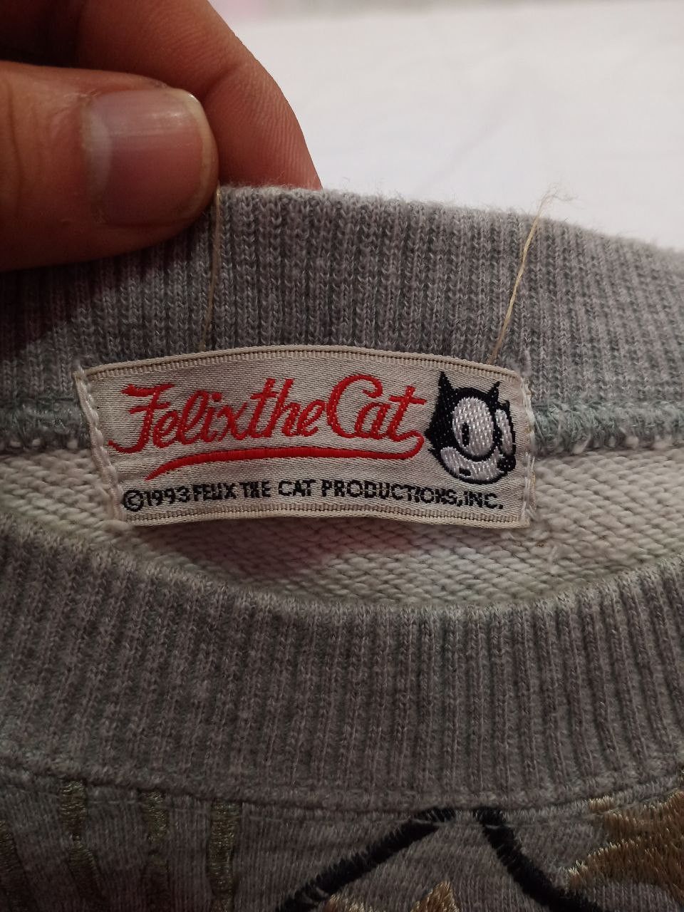 Cartoon Network × Vintage Vintage 90s Felix The Cat Sweatshirt Size US M / EU 48-50 / 2 - 4 Thumbnail
