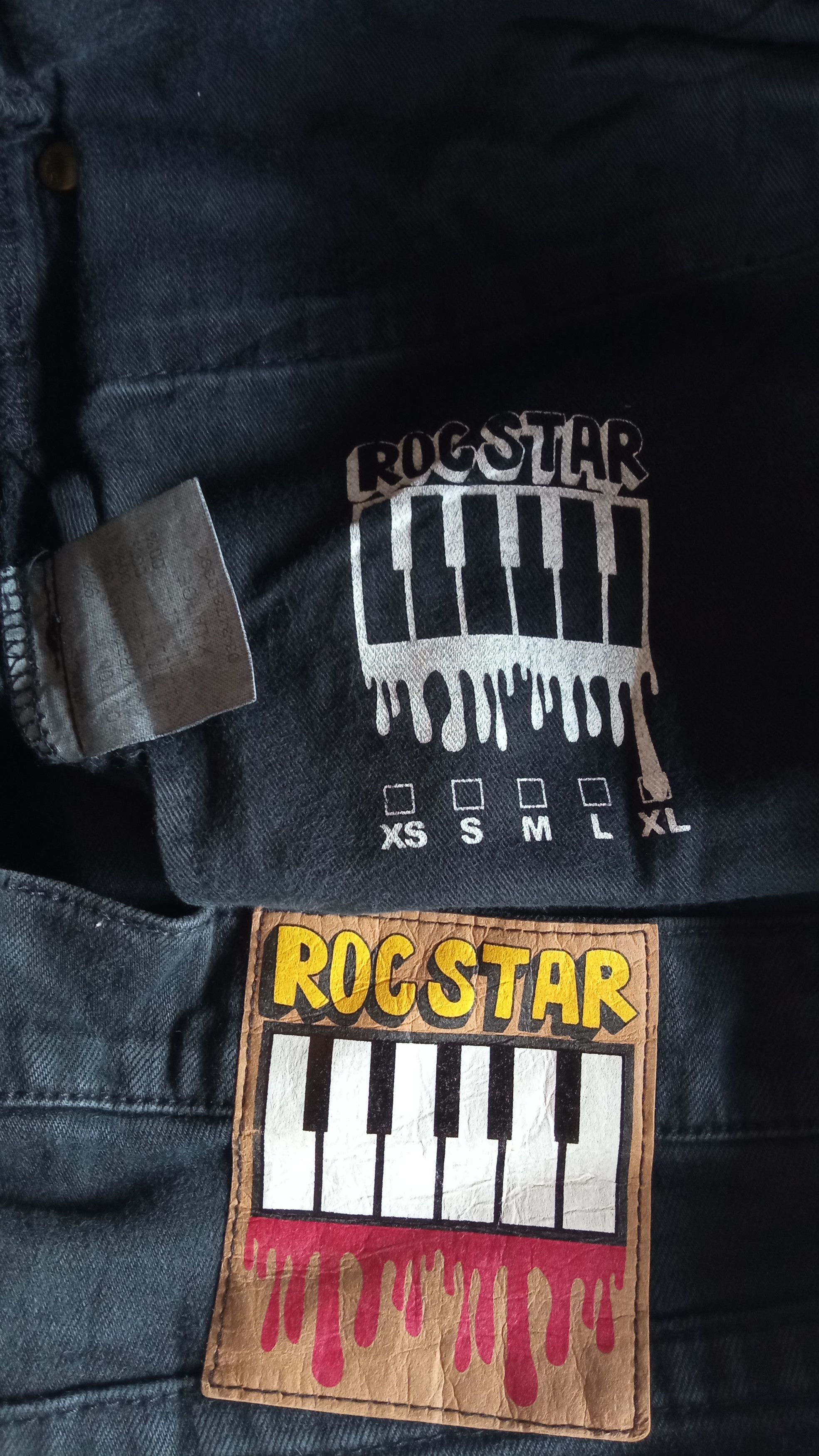 Japanese Brand × MasterPiece × Vintage 🔥🔥Vintage 90's Rocstar Mad Hectic Jeans Denim Size US 32 / EU 48 - 24 Thumbnail