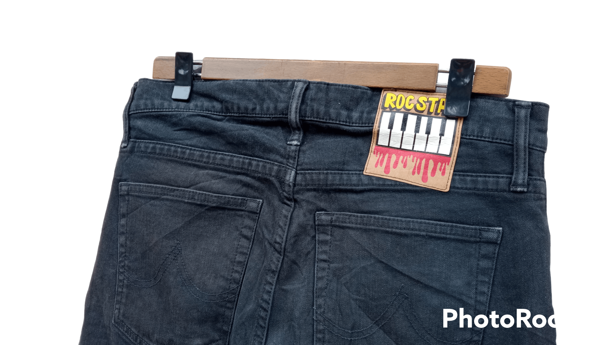 Japanese Brand × MasterPiece × Vintage 🔥🔥Vintage 90's Rocstar Mad Hectic Jeans Denim Size US 32 / EU 48 - 23 Thumbnail