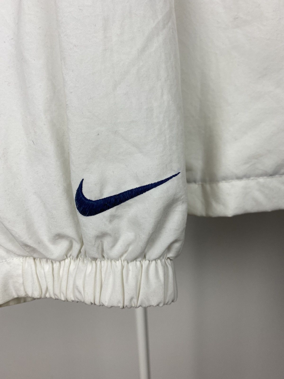 Nike RARE! 90s Nike Court vintage white track jacket windbreaker Size US L / EU 52-54 / 3 - 6 Thumbnail