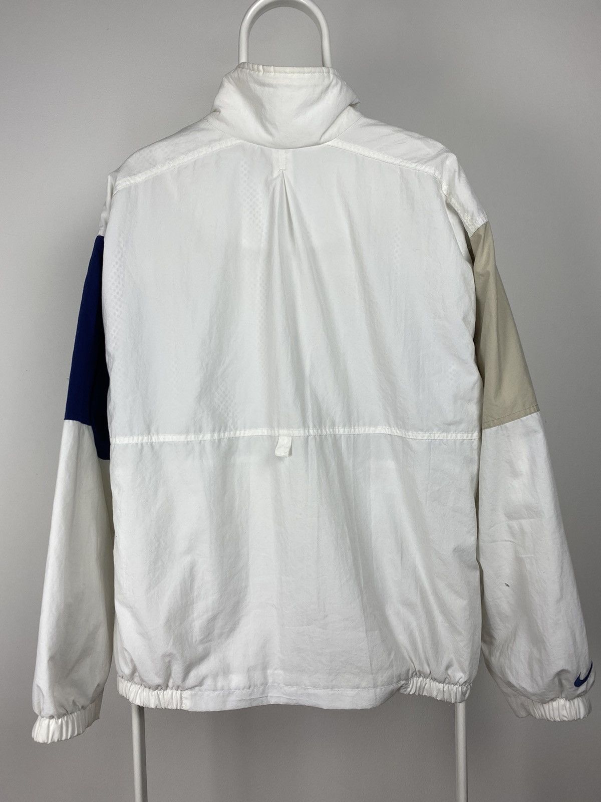 Nike RARE! 90s Nike Court vintage white track jacket windbreaker Size US L / EU 52-54 / 3 - 8 Thumbnail