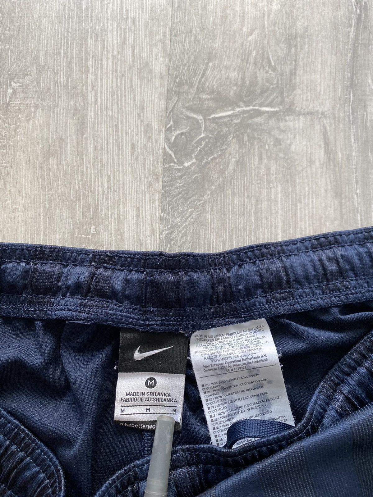 Nike × Vintage Nike vintage navy shorts small swoosh Size US 30 / EU 46 - 3 Thumbnail