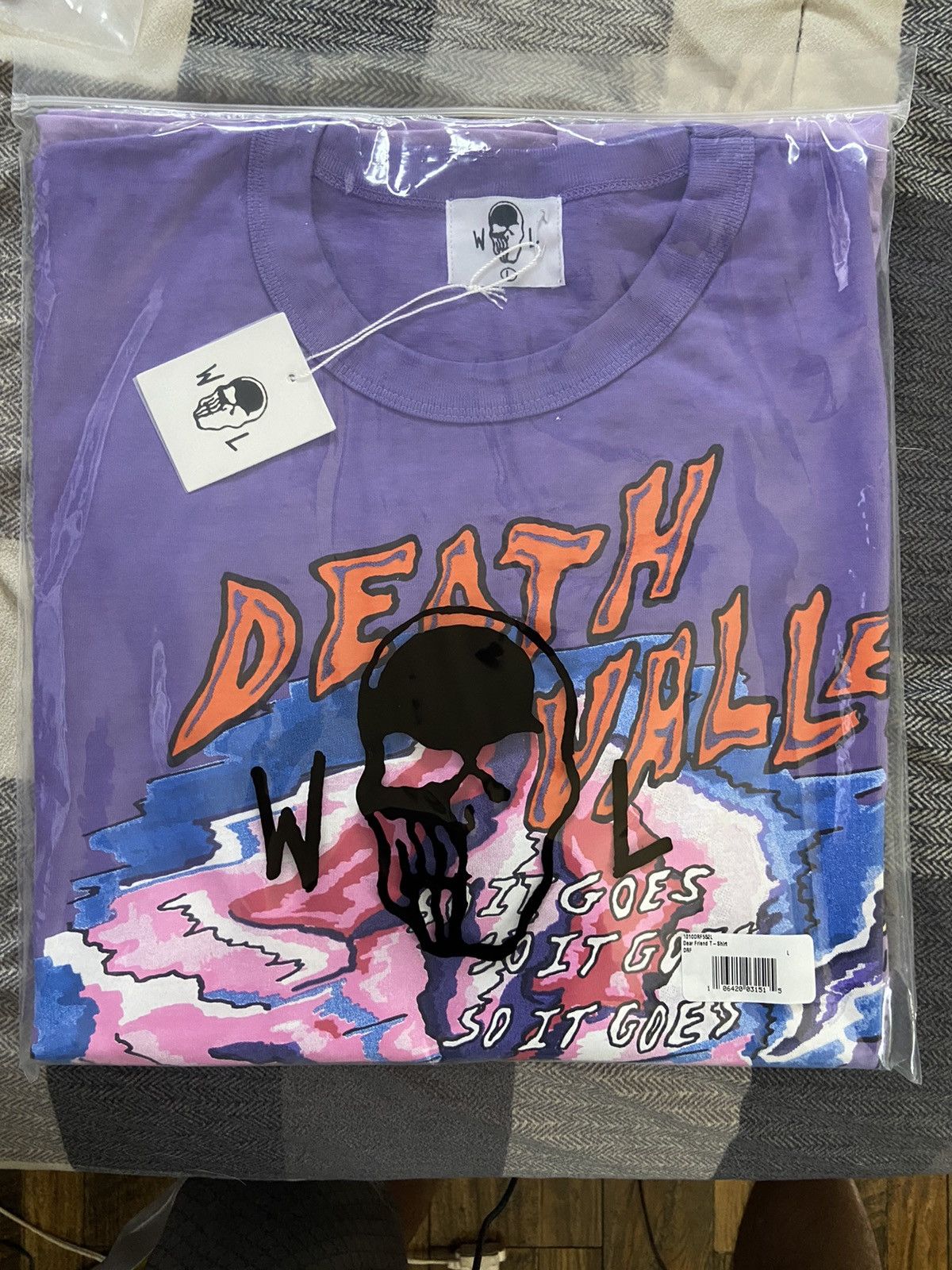 Warren Lotas Warren Lotas Dear Friend Purple Tee Size US L / EU 52-54 / 3 - 1 Thumbnail