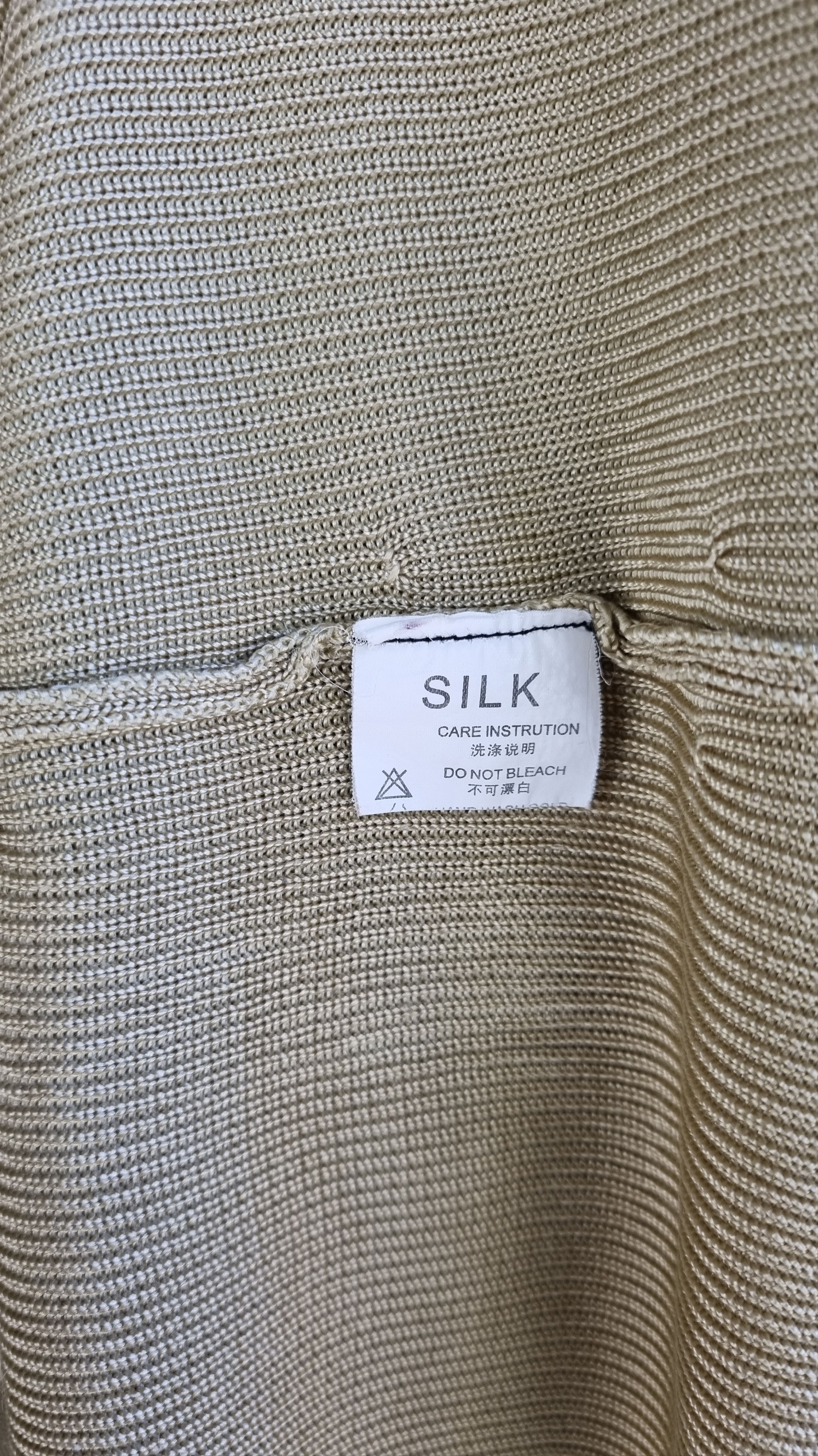 Salvatore Ferragamo × Vintage 90s Salvatore Ferragamo SILK Knitted tee shirt rare Size XL / US 12-14 / IT 48-50 - 6 Thumbnail