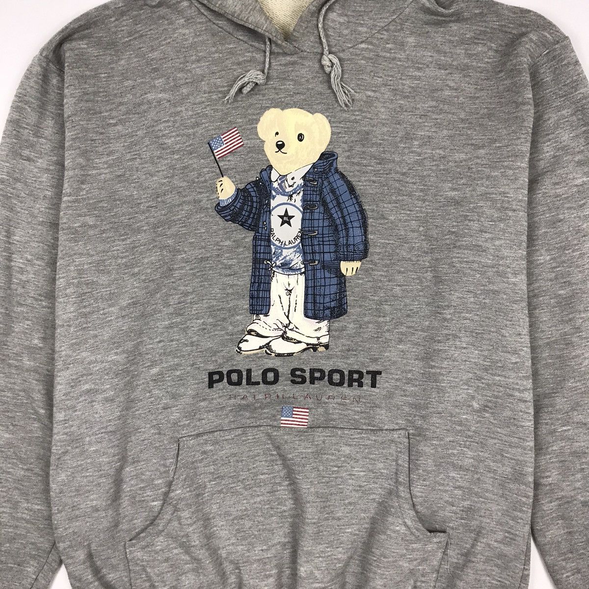 Polo Ralph Lauren × Ralph Lauren × Vintage Vintage Polo Bear Polo Ralph Lauren Hoodie Size US M / EU 48-50 / 2 - 4 Thumbnail