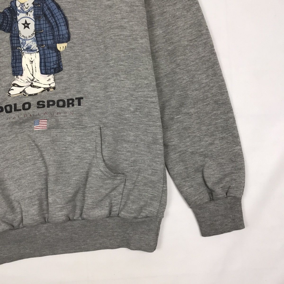 Polo Ralph Lauren × Ralph Lauren × Vintage Vintage Polo Bear Polo Ralph Lauren Hoodie Size US M / EU 48-50 / 2 - 3 Thumbnail