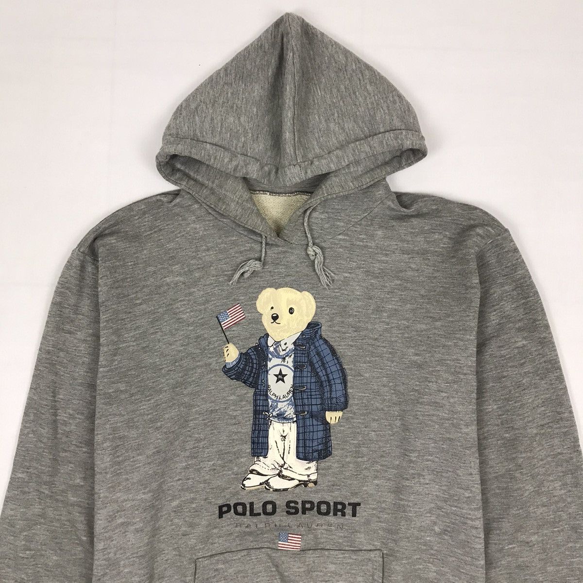 Polo Ralph Lauren × Ralph Lauren × Vintage Vintage Polo Bear Polo Ralph Lauren Hoodie Size US M / EU 48-50 / 2 - 5 Thumbnail