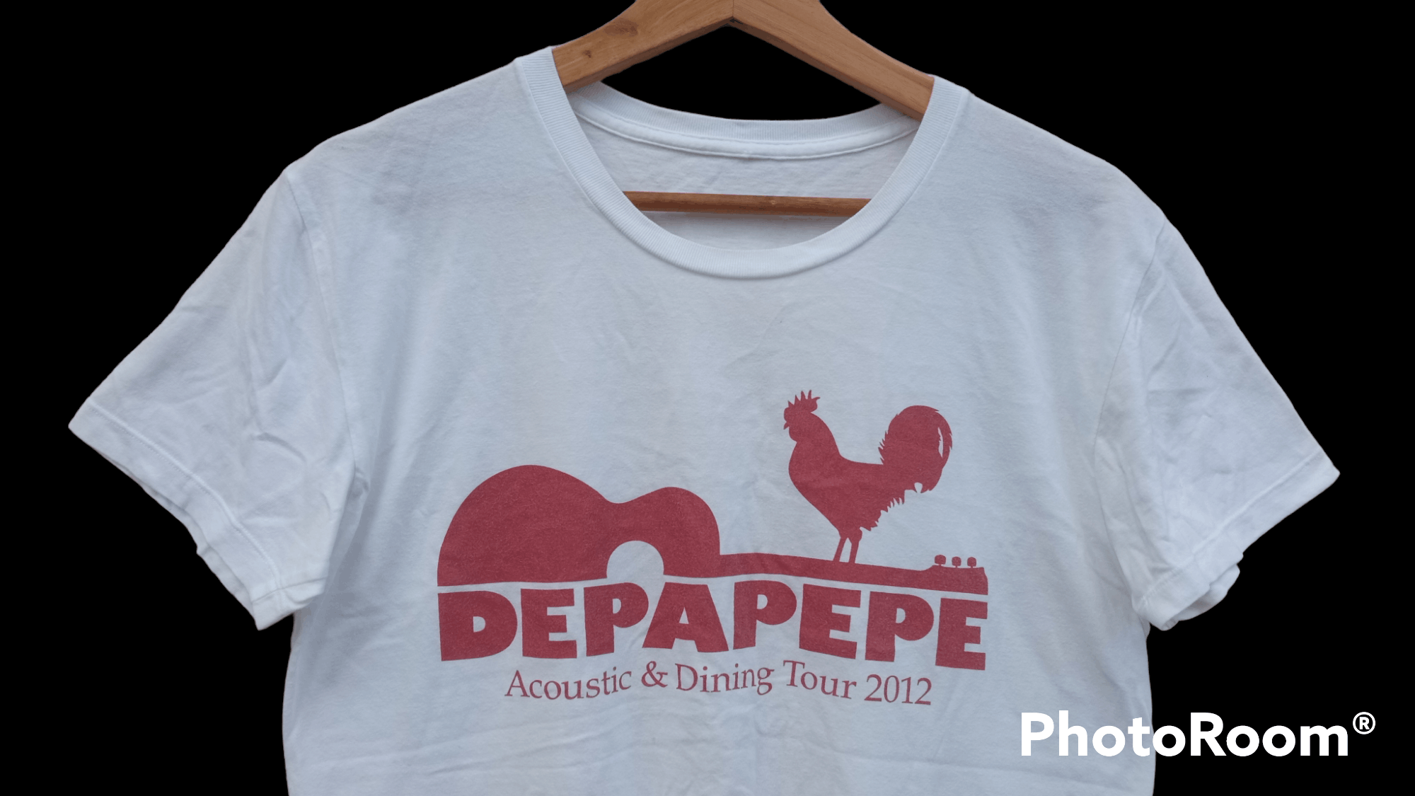 Band Tees × Japanese Brand × Vintage 🔥🔥Japanese Acoustic Guitar Duo/Band Depapepe Tour T-Shirt Size US S / EU 44-46 / 1 - 12 Thumbnail