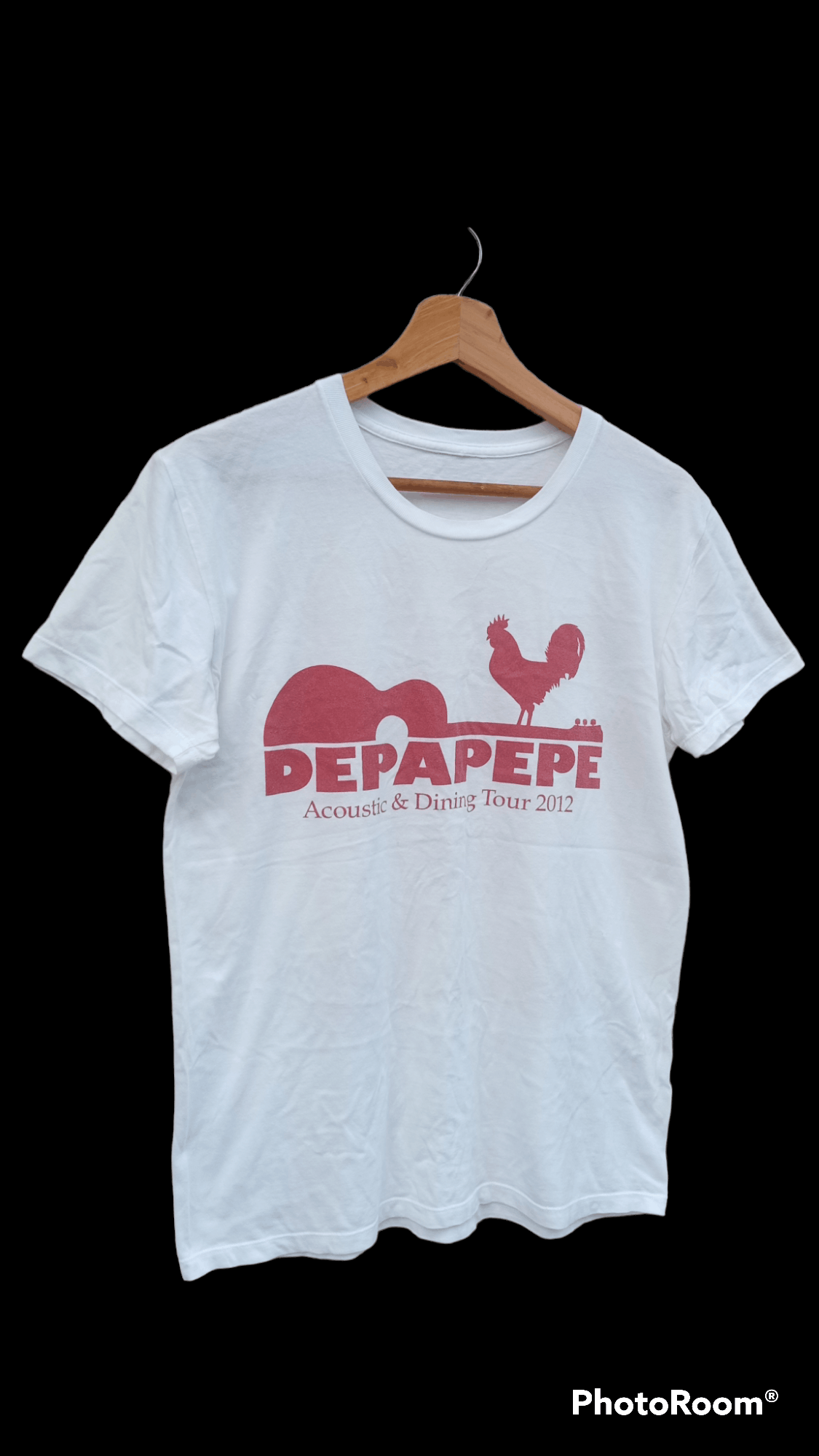 Band Tees × Japanese Brand × Vintage 🔥🔥Japanese Acoustic Guitar Duo/Band Depapepe Tour T-Shirt Size US S / EU 44-46 / 1 - 2 Thumbnail