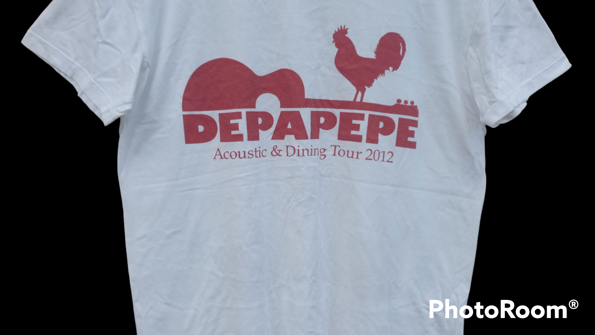 Band Tees × Japanese Brand × Vintage 🔥🔥Japanese Acoustic Guitar Duo/Band Depapepe Tour T-Shirt Size US S / EU 44-46 / 1 - 13 Thumbnail