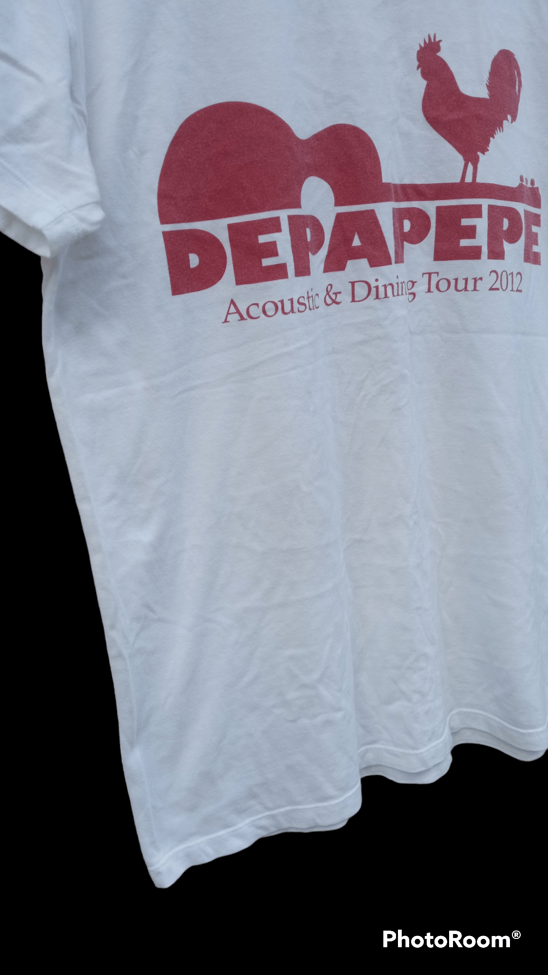 Band Tees × Japanese Brand × Vintage 🔥🔥Japanese Acoustic Guitar Duo/Band Depapepe Tour T-Shirt Size US S / EU 44-46 / 1 - 7 Thumbnail