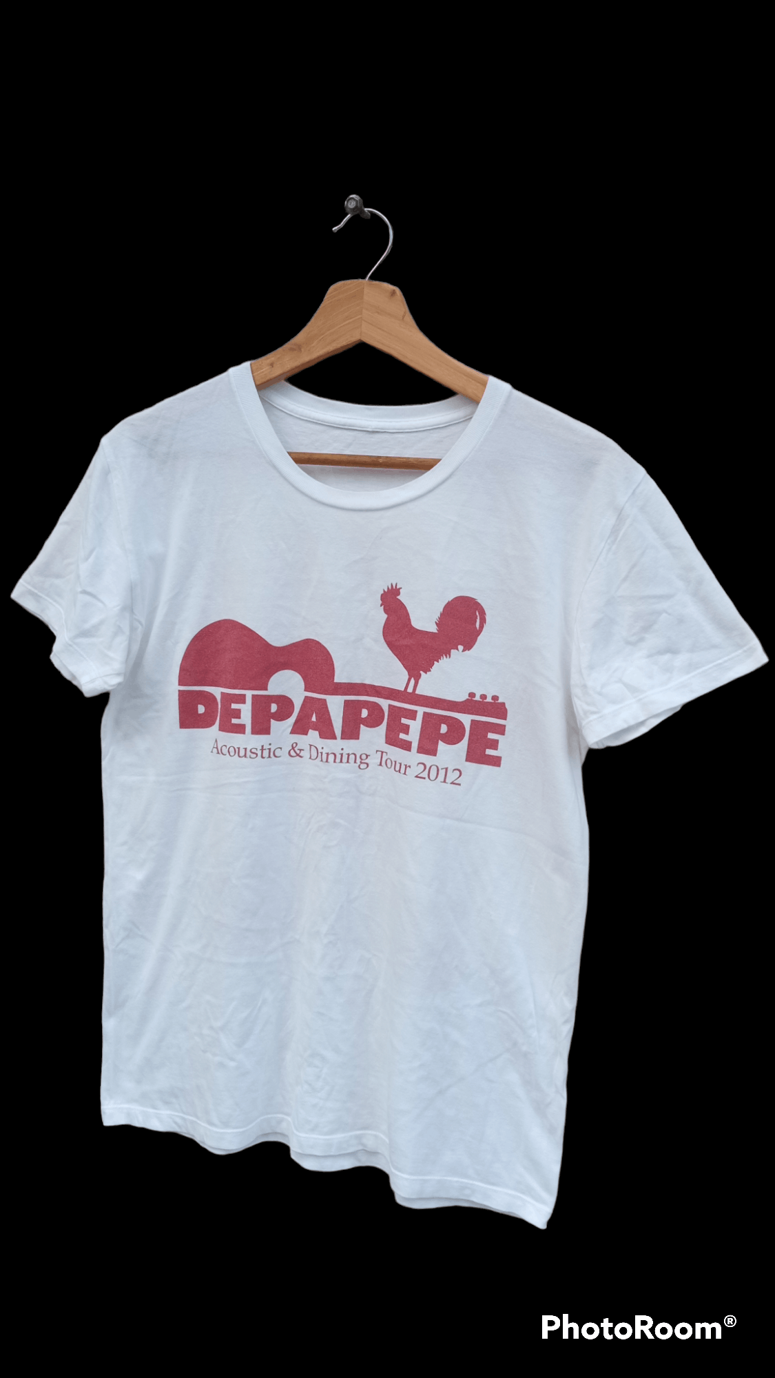 Band Tees × Japanese Brand × Vintage 🔥🔥Japanese Acoustic Guitar Duo/Band Depapepe Tour T-Shirt Size US S / EU 44-46 / 1 - 3 Thumbnail