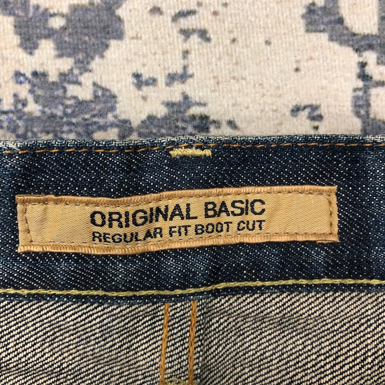 Japanese Brand P626 VTG UNIQLO B002 FLARED DISTRESSED DENIM Size US 32 / EU 48 - 6 Thumbnail