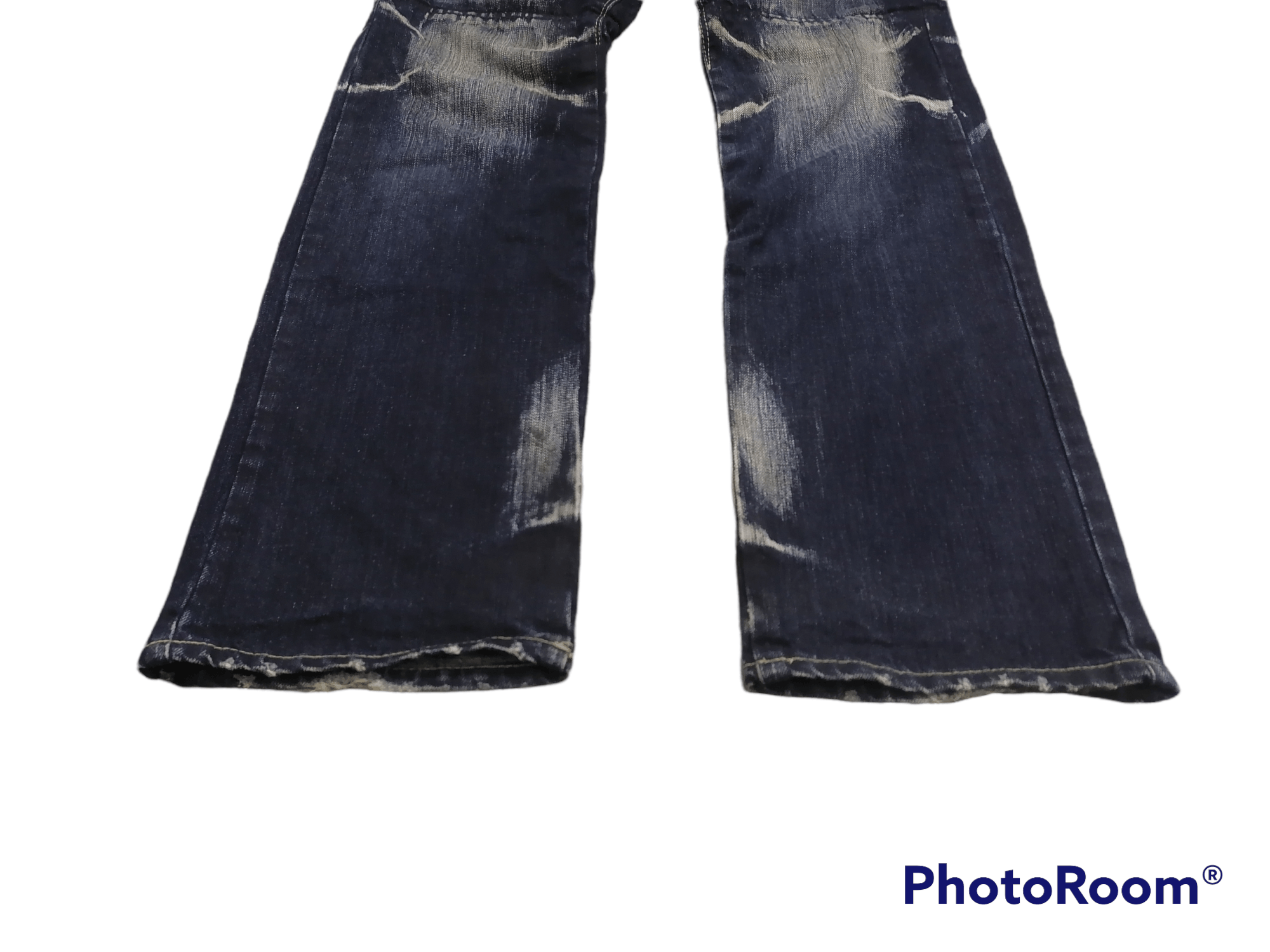 Japanese Brand Ppfm Claw Mark Double Waist Denim Pants Size US 31 - 2 Thumbnail