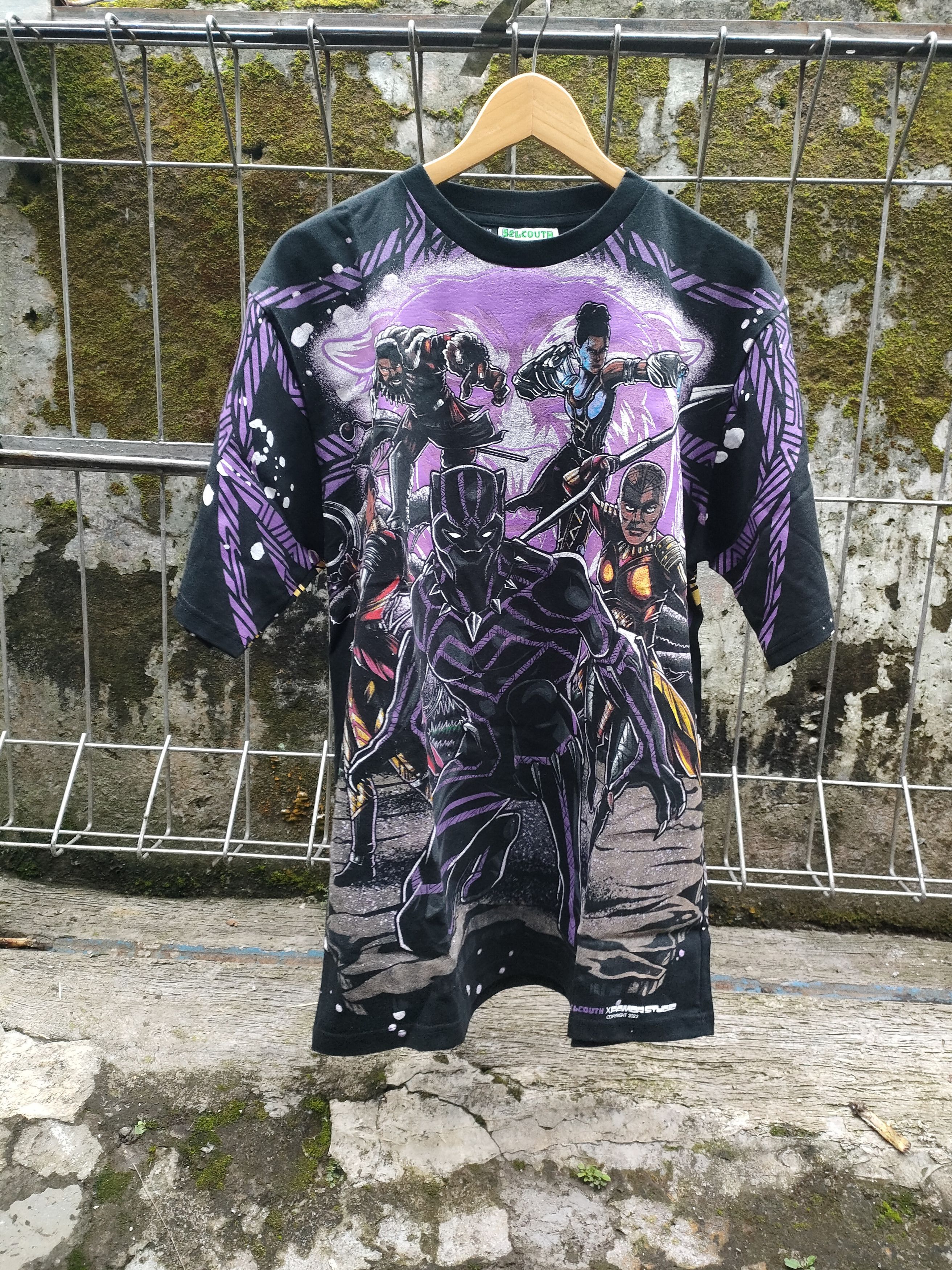 image of Comics x Marvel Comics Black Panther - Aop, Men's (Size XL)