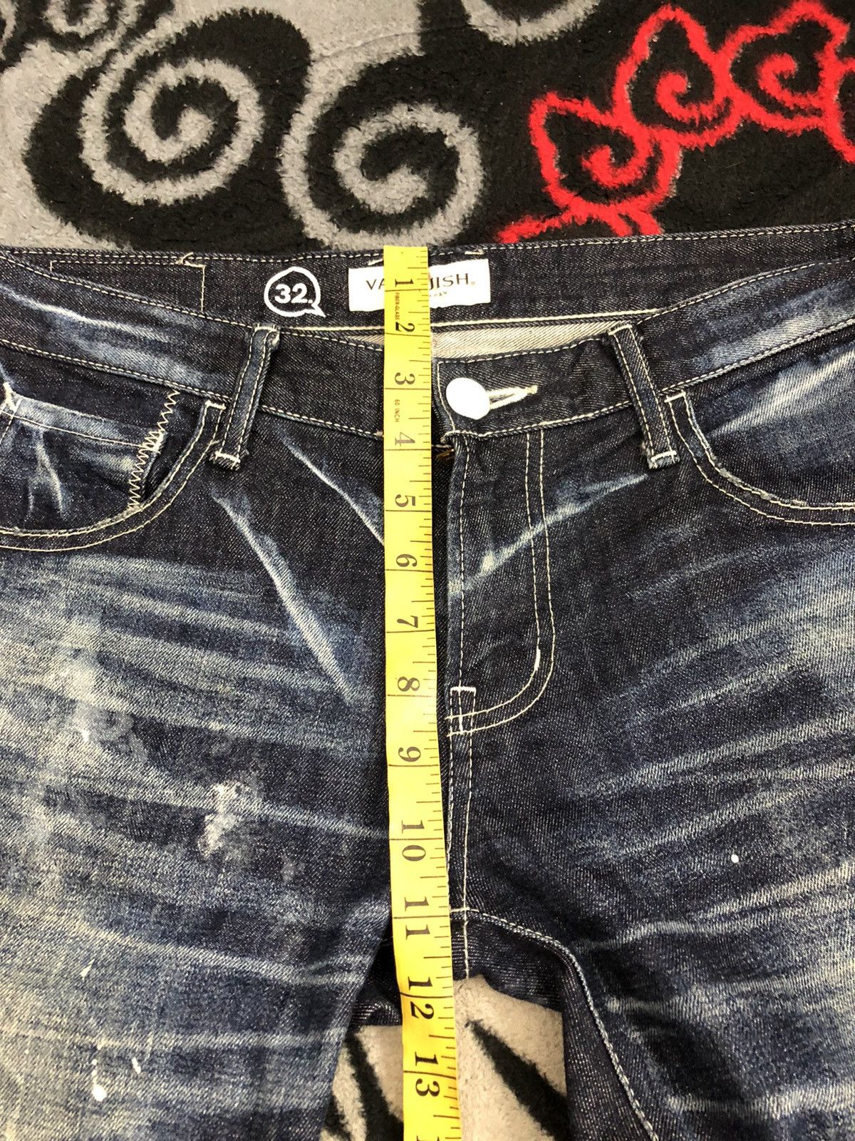 Vanquish Vanquish Distressed Painter Skinny Jeans Size US 32 / EU 48 - 11 Thumbnail