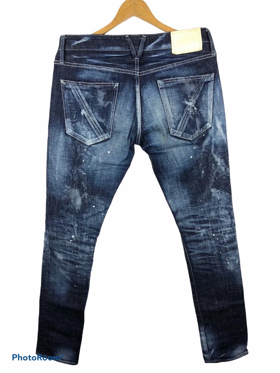 Vanquish Vanquish Distressed Painter Skinny Jeans Size US 32 / EU 48 - 2 Thumbnail