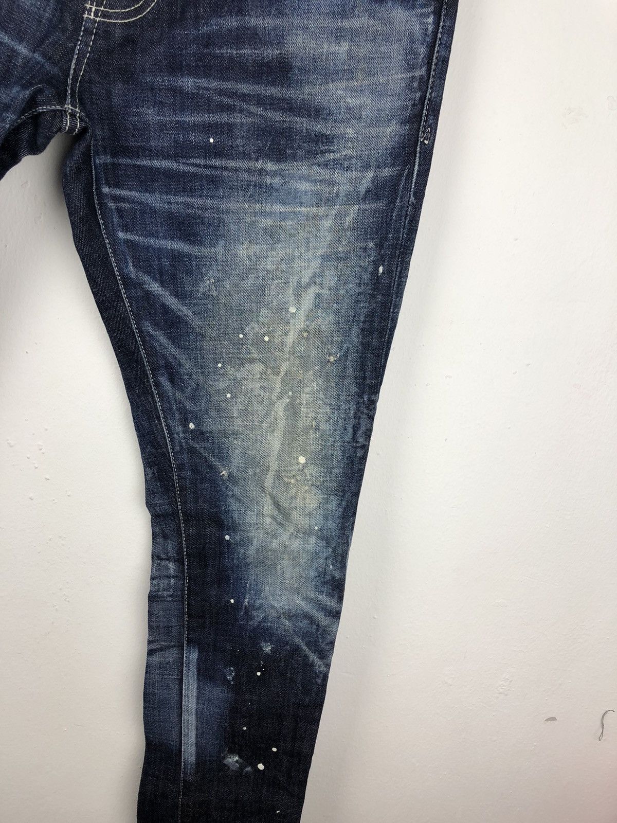 Vanquish Vanquish Distressed Painter Skinny Jeans Size US 32 / EU 48 - 4 Thumbnail