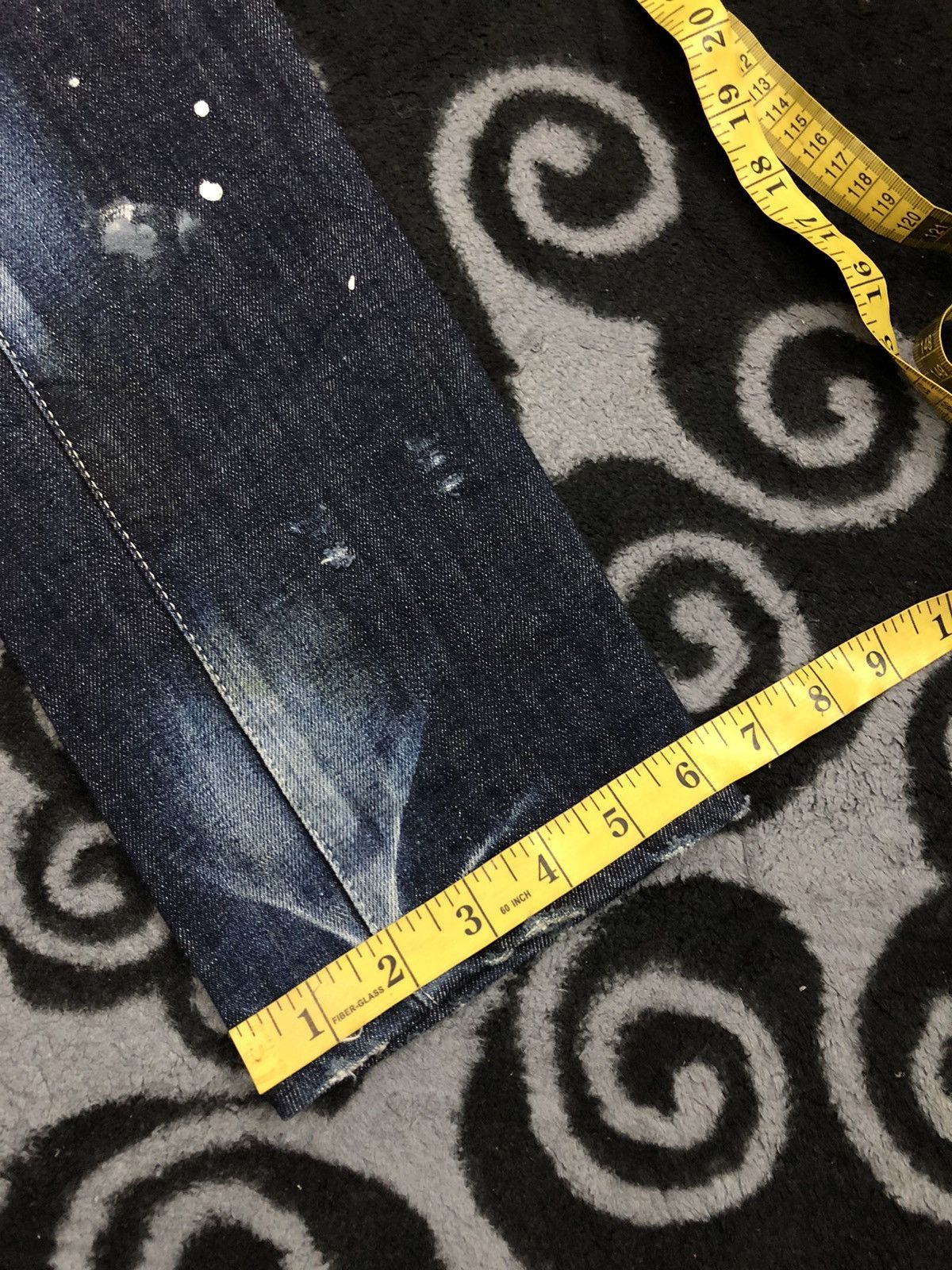 Vanquish Vanquish Distressed Painter Skinny Jeans Size US 32 / EU 48 - 14 Thumbnail