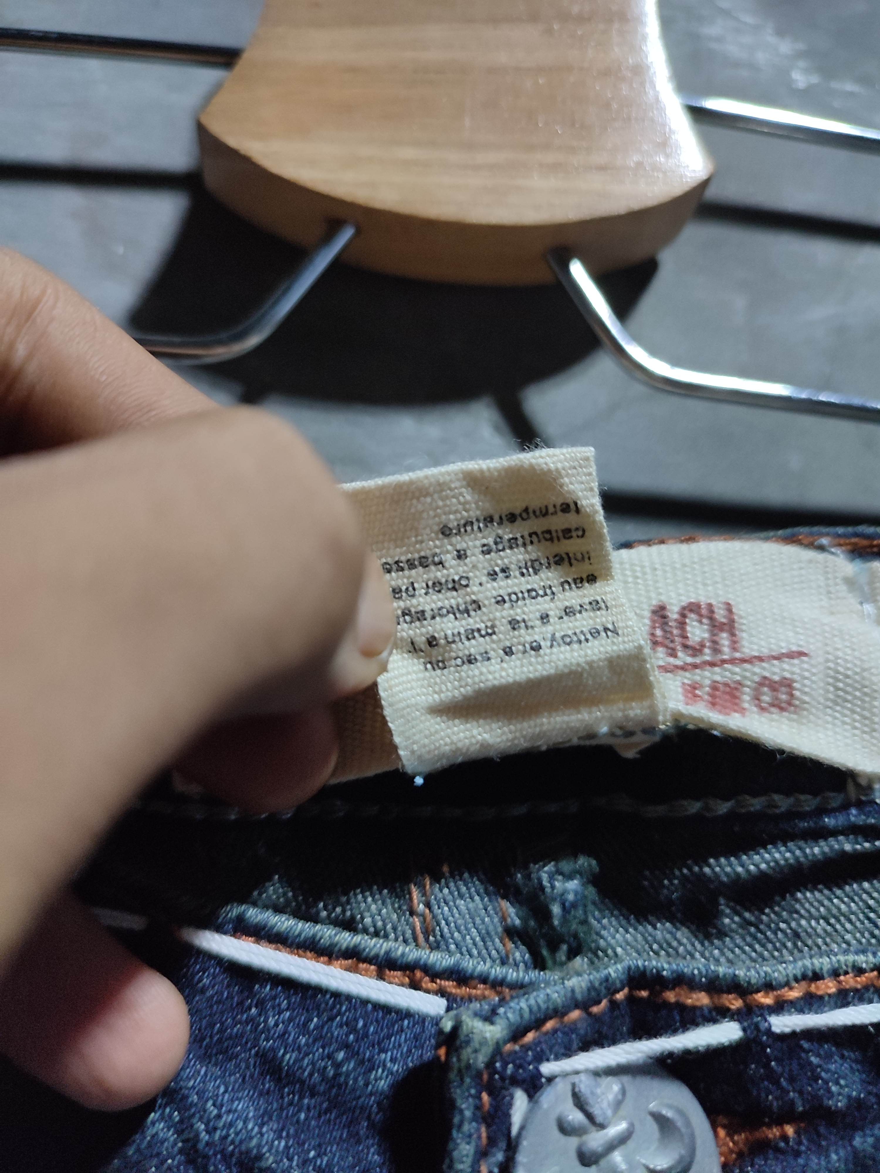 Vintage Laguna Beach Crossed Design Pocket Denim Jeans Pants Size US 29 - 11 Thumbnail