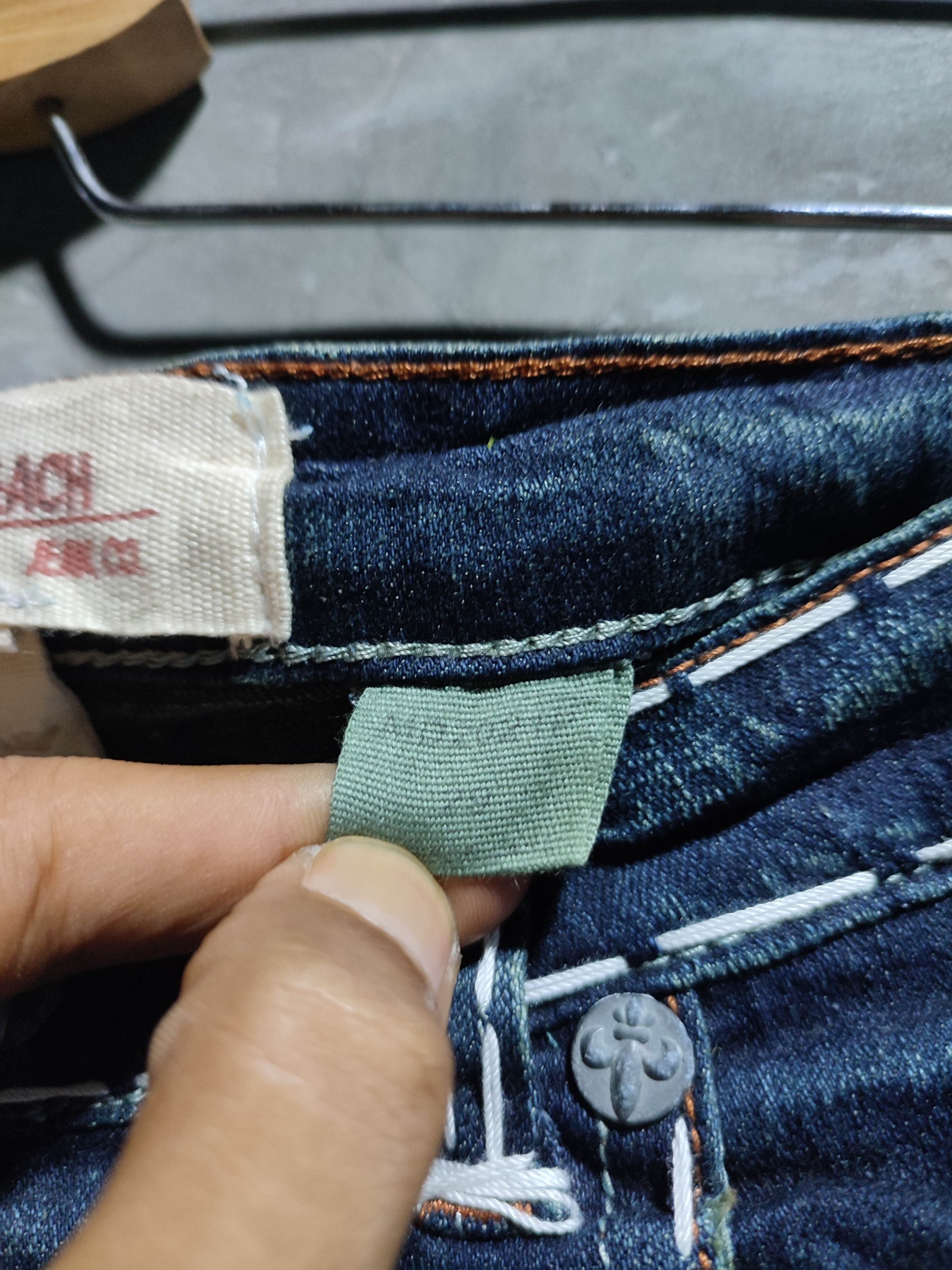 Vintage Laguna Beach Crossed Design Pocket Denim Jeans Pants Size US 29 - 12 Thumbnail
