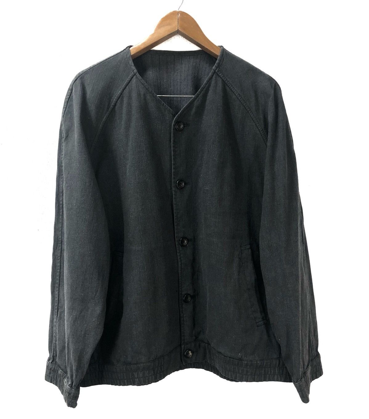 Comme des Garcons × Comme des Garcons Homme Plus × Vintage Vintage Comme des Garçons Homme Cotton Work Jacket Size US M / EU 48-50 / 2 - 1 Thumbnail