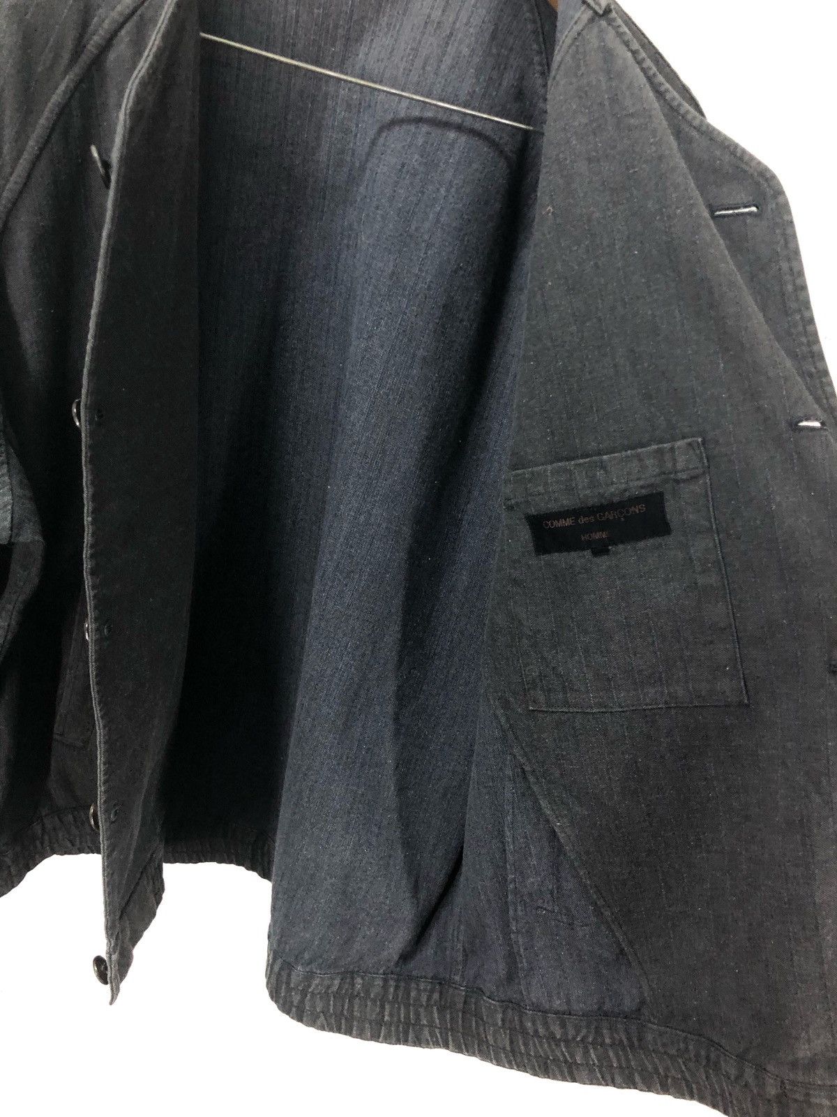 Comme des Garcons × Comme des Garcons Homme Plus × Vintage Vintage Comme des Garçons Homme Cotton Work Jacket Size US M / EU 48-50 / 2 - 10 Thumbnail