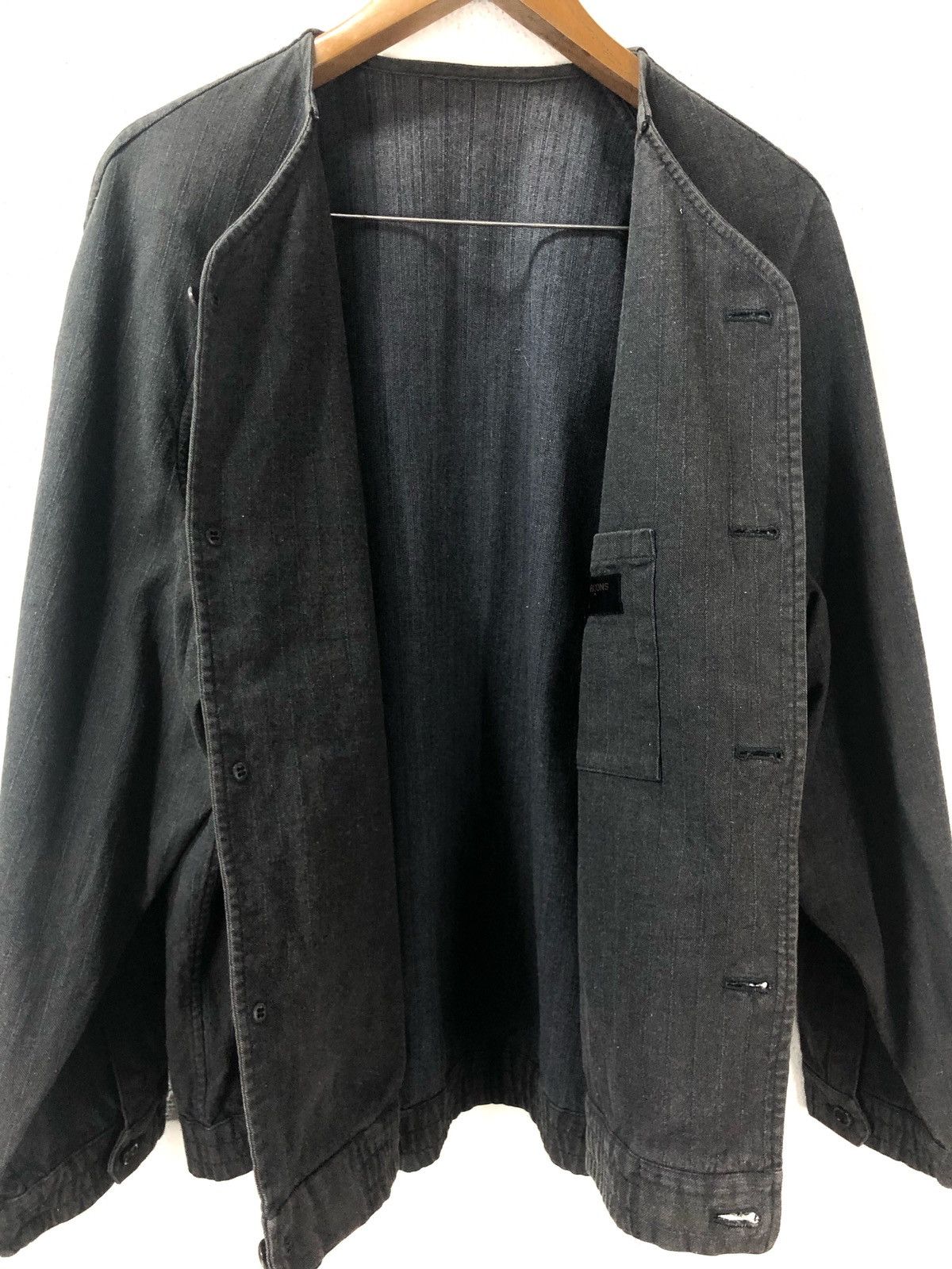 Comme des Garcons × Comme des Garcons Homme Plus × Vintage Vintage Comme des Garçons Homme Cotton Work Jacket Size US M / EU 48-50 / 2 - 9 Thumbnail