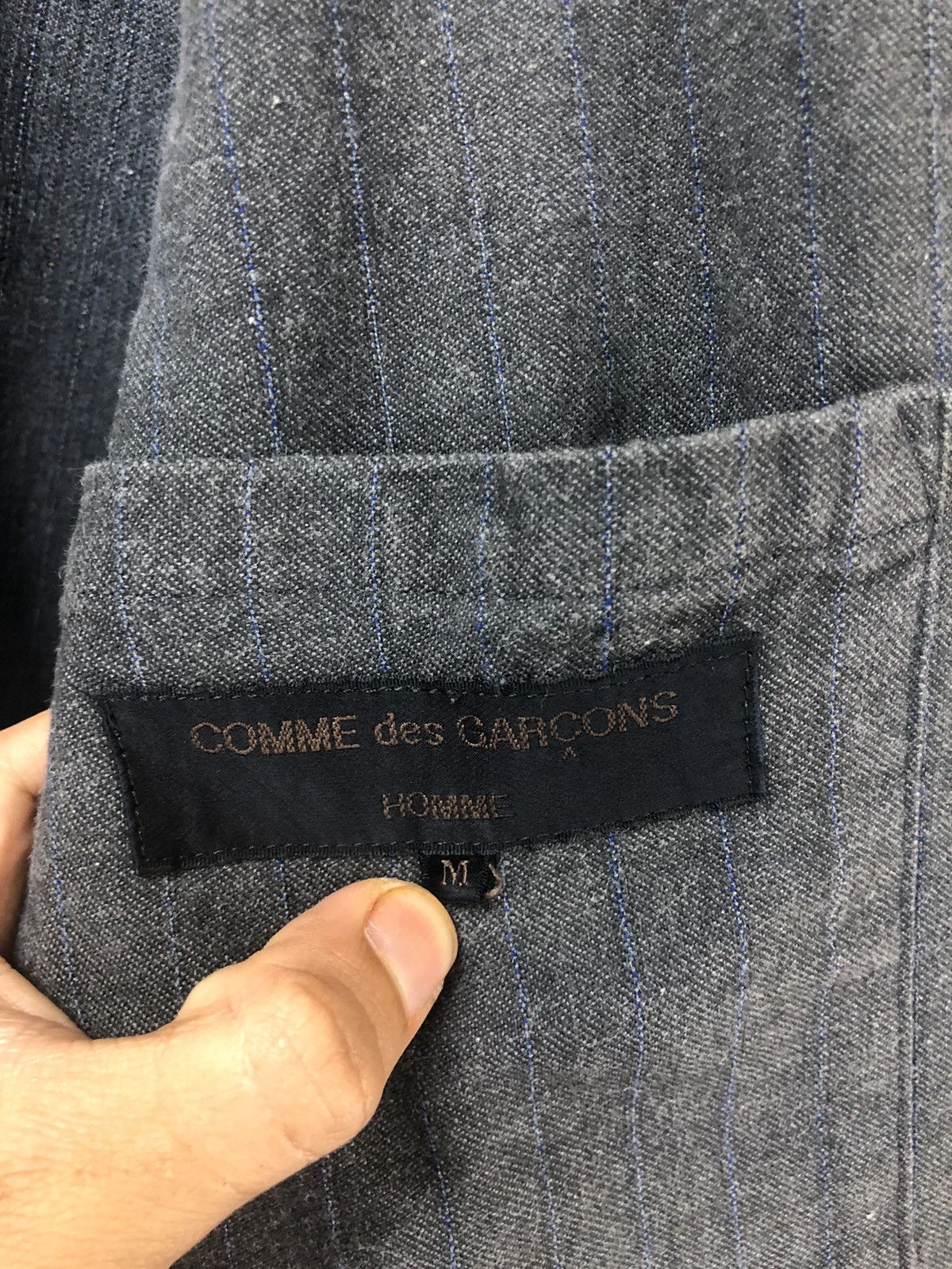 Comme des Garcons × Comme des Garcons Homme Plus × Vintage Vintage Comme des Garçons Homme Cotton Work Jacket Size US M / EU 48-50 / 2 - 12 Thumbnail