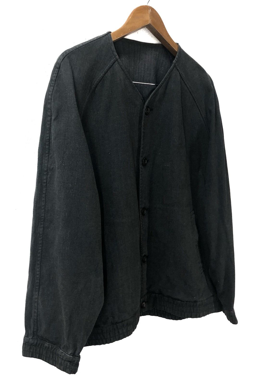 Comme des Garcons × Comme des Garcons Homme Plus × Vintage Vintage Comme des Garçons Homme Cotton Work Jacket Size US M / EU 48-50 / 2 - 2 Thumbnail