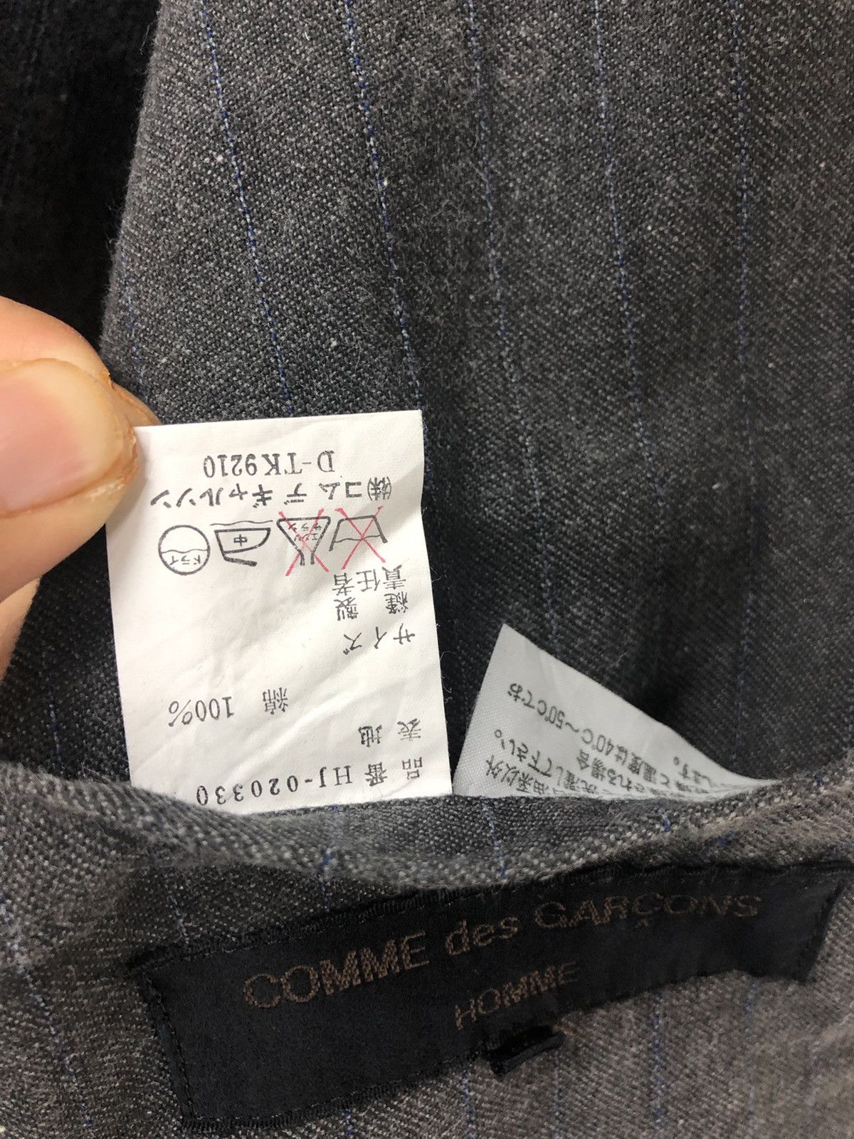 Comme des Garcons × Comme des Garcons Homme Plus × Vintage Vintage Comme des Garçons Homme Cotton Work Jacket Size US M / EU 48-50 / 2 - 13 Thumbnail
