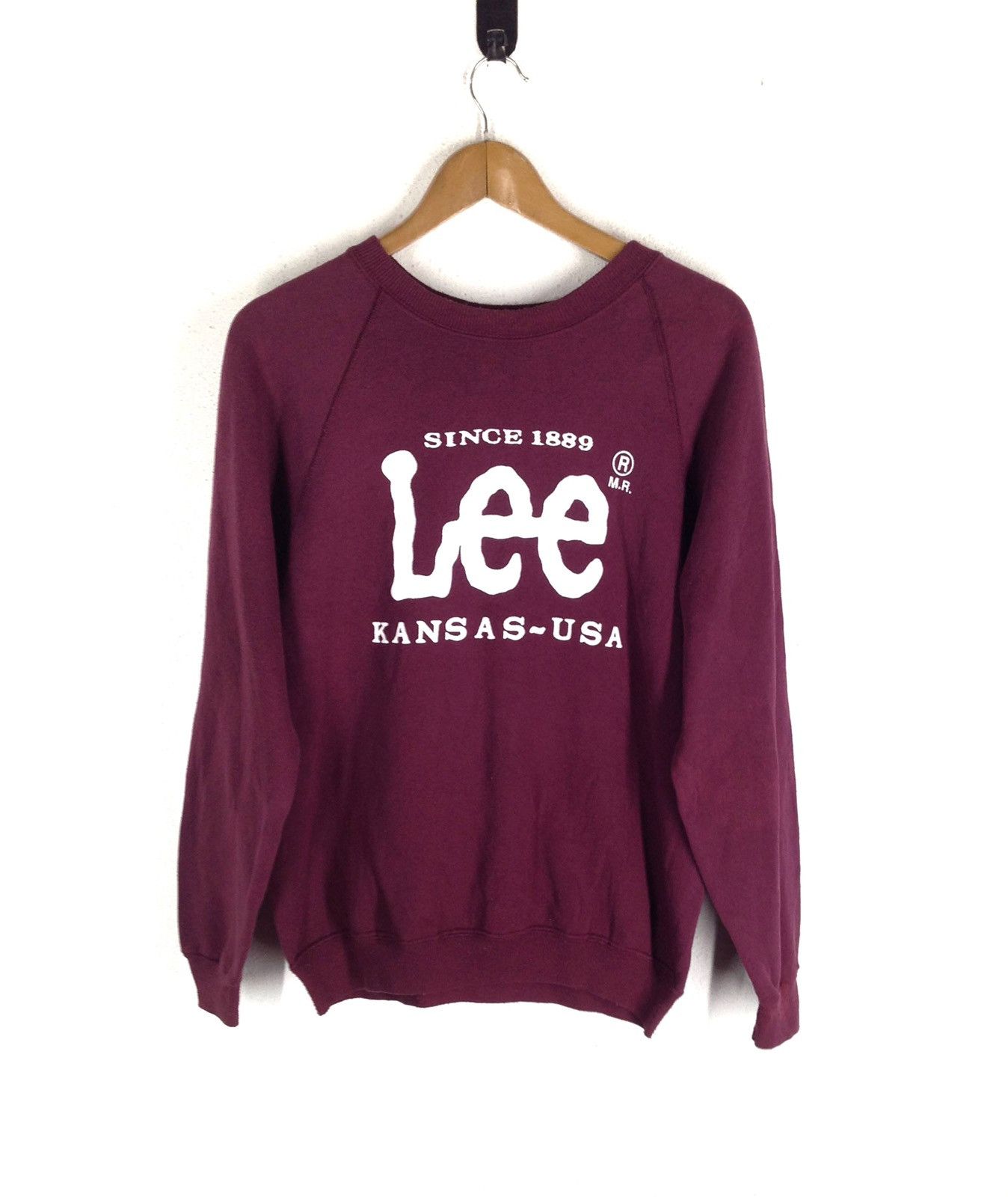 Lee Vintage Lee "Kansas USA" Sweatshirt (Made in USA) - Size L Size US L / EU 52-54 / 3 - 1 Thumbnail