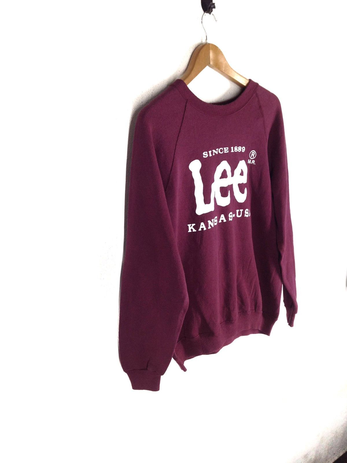 Lee Vintage Lee "Kansas USA" Sweatshirt (Made in USA) - Size L Size US L / EU 52-54 / 3 - 3 Thumbnail