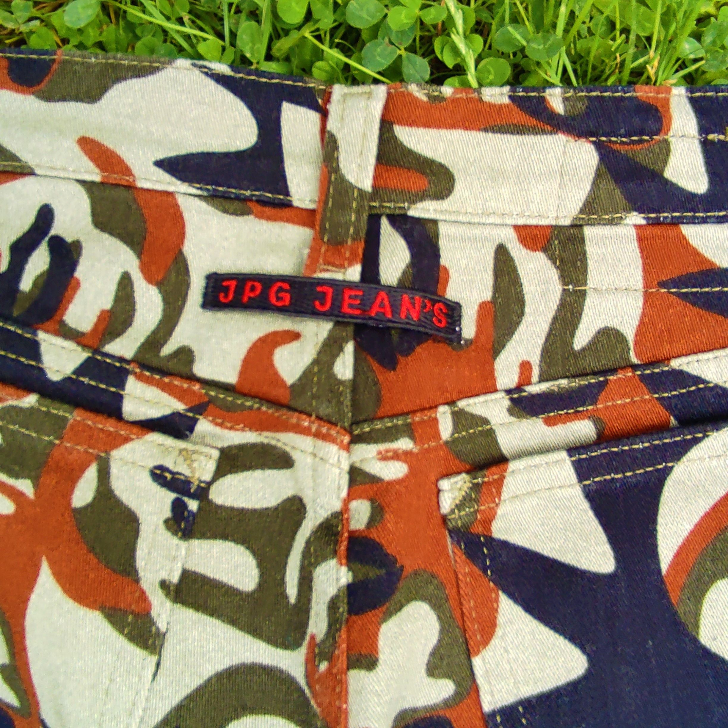 Jean Paul Gaultier Jean Paul Gaultier Fight Racism Camouflage Punk Faces Pants Size 28" / US 6 / IT 42 - 20 Thumbnail