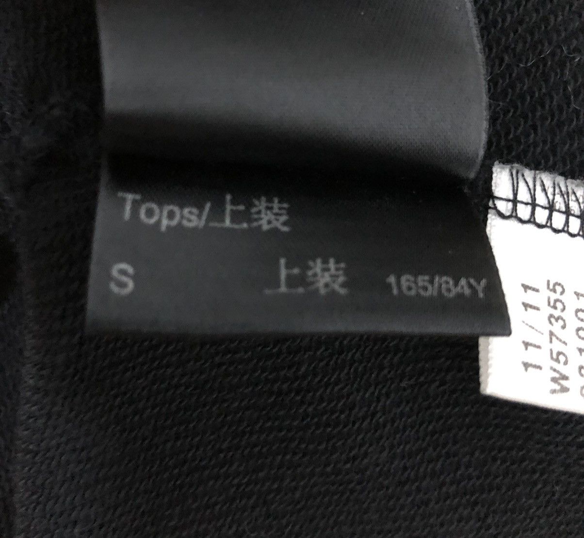 Adidas × Y-3 × Yohji Yamamoto Y-3 Yohji Yamamoto x adidas Distressed Crop Top Black Size S Size US S / EU 44-46 / 1 - 14 Thumbnail