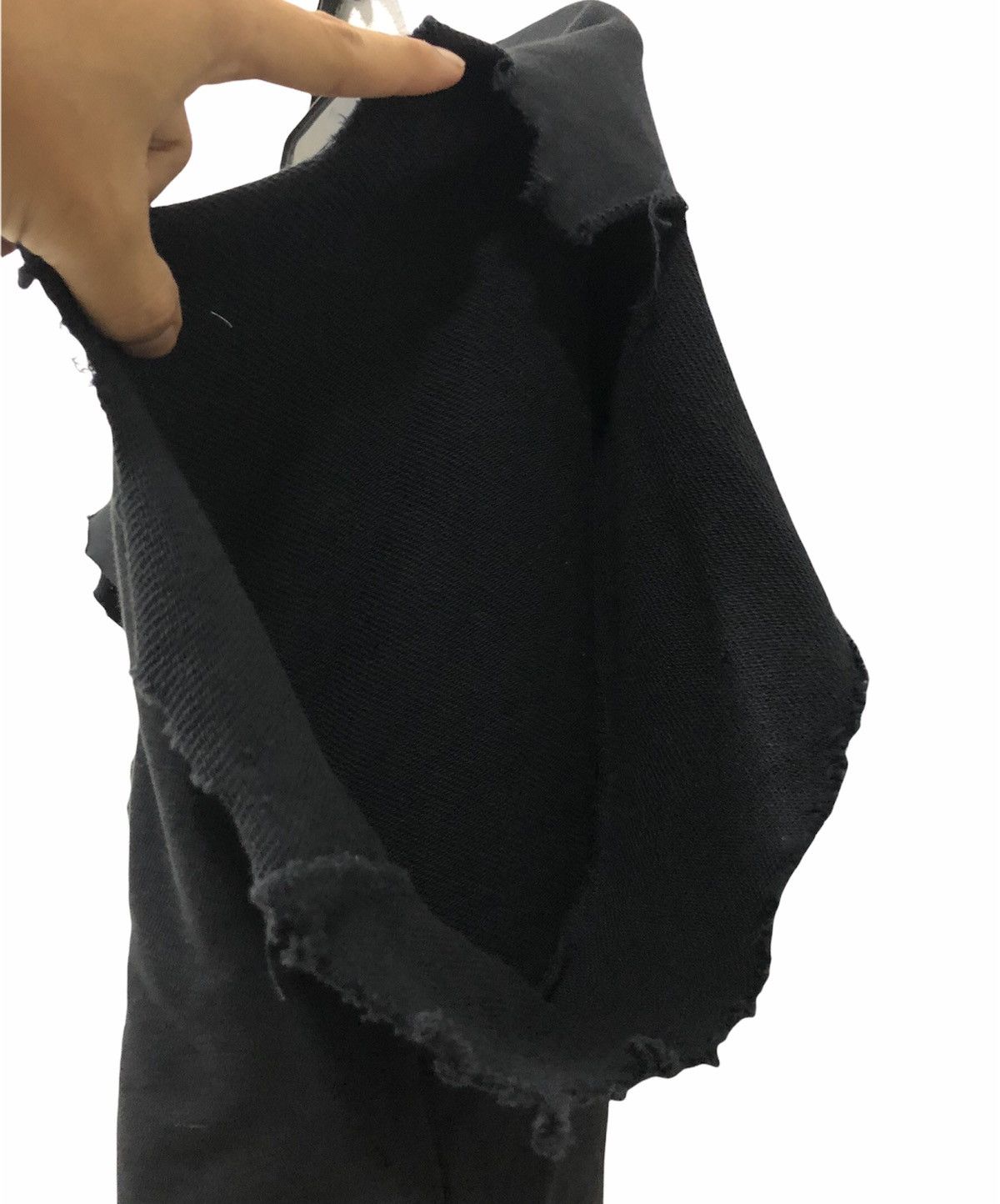 Adidas × Y-3 × Yohji Yamamoto Y-3 Yohji Yamamoto x adidas Distressed Crop Top Black Size S Size US S / EU 44-46 / 1 - 5 Thumbnail