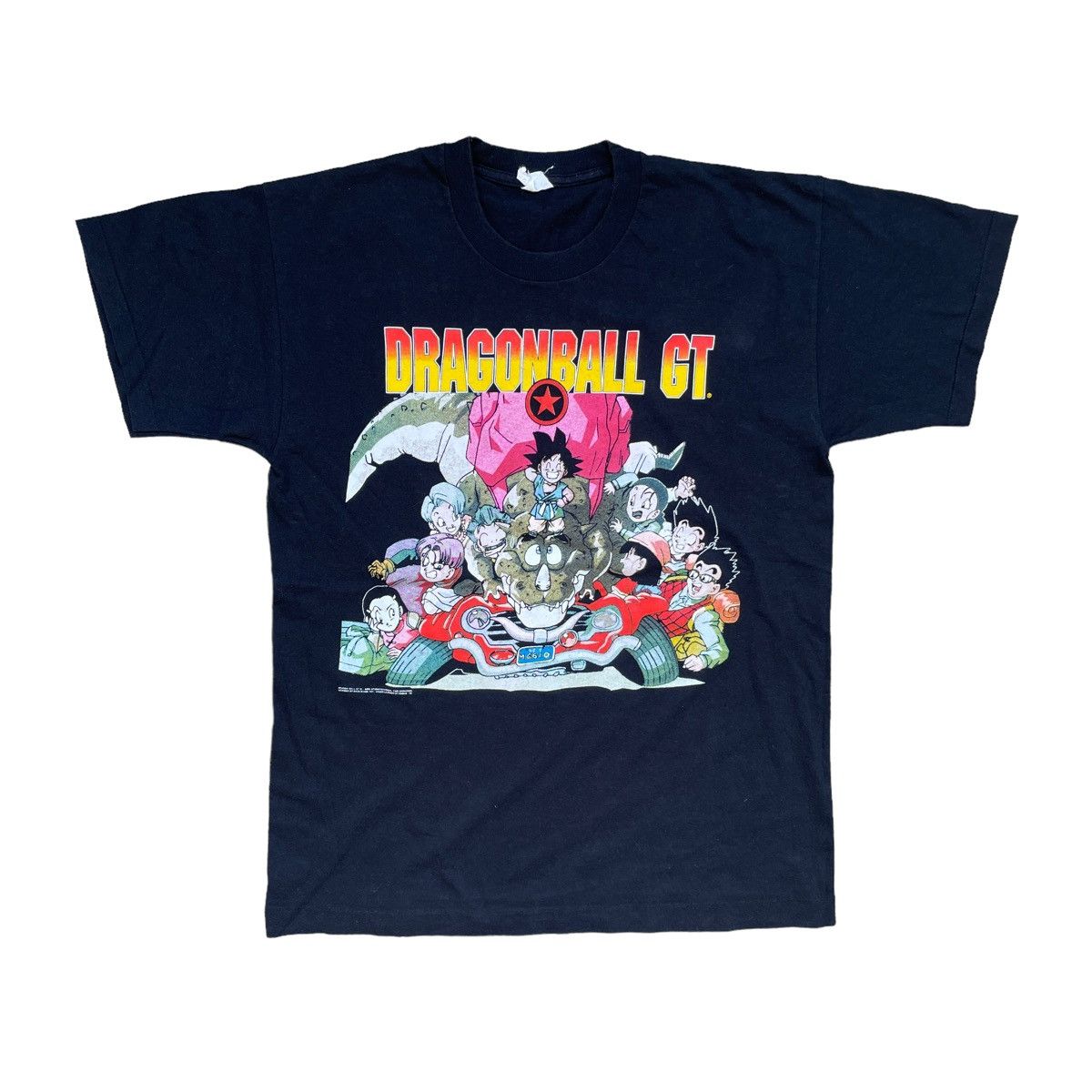 image of Screen Stars x Vintage 1997 Dragon Ball Z Gt T-Shirt in Black, Men's (Size XL)