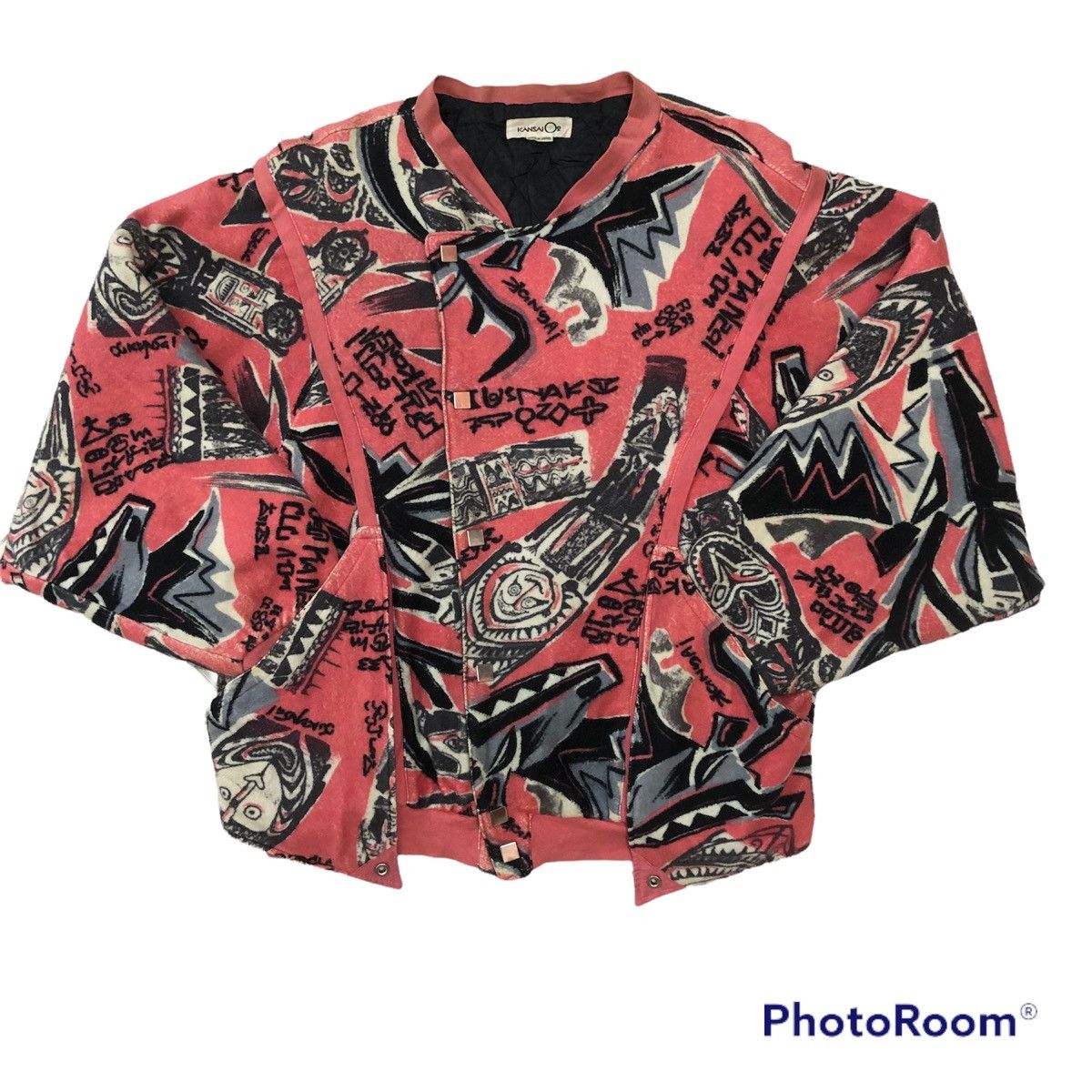 Kansai Yamamoto kansai 02 By Kansai Yamamoto Bomber Jacket Size US M / EU 48-50 / 2 - 2 Thumbnail