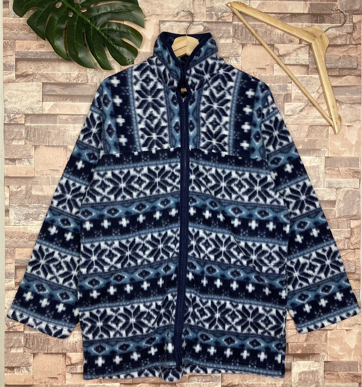 Japanese Brand Deep Pile Mossback Fleece Sherpa Sweeter #30-5 Size US M / EU 48-50 / 2 - 1 Thumbnail