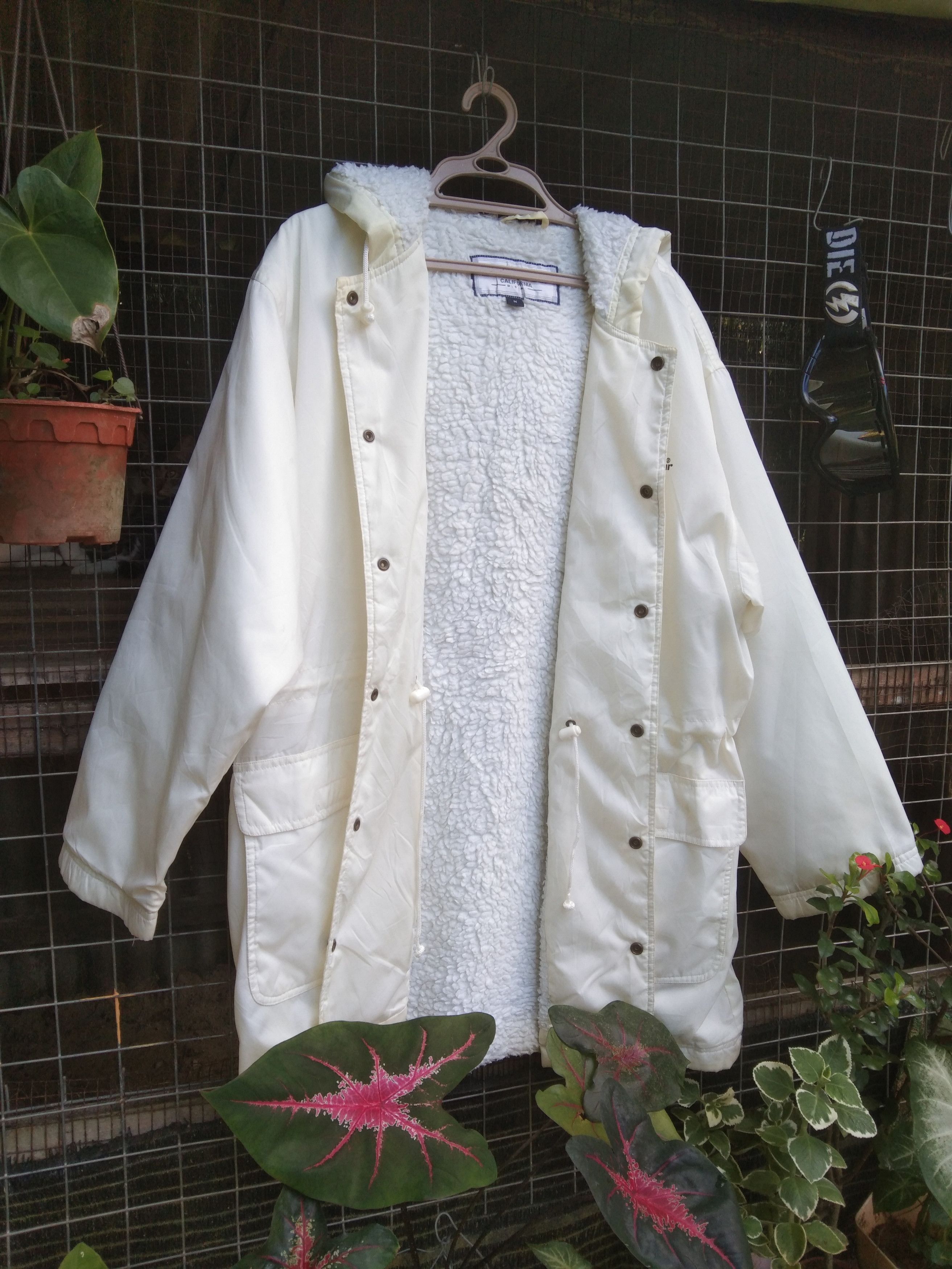 Japanese Brand × Vintage CALIFORNIA BEAR SHERPA PARKA LONG JACKET Size US M / EU 48-50 / 2 - 1 Thumbnail