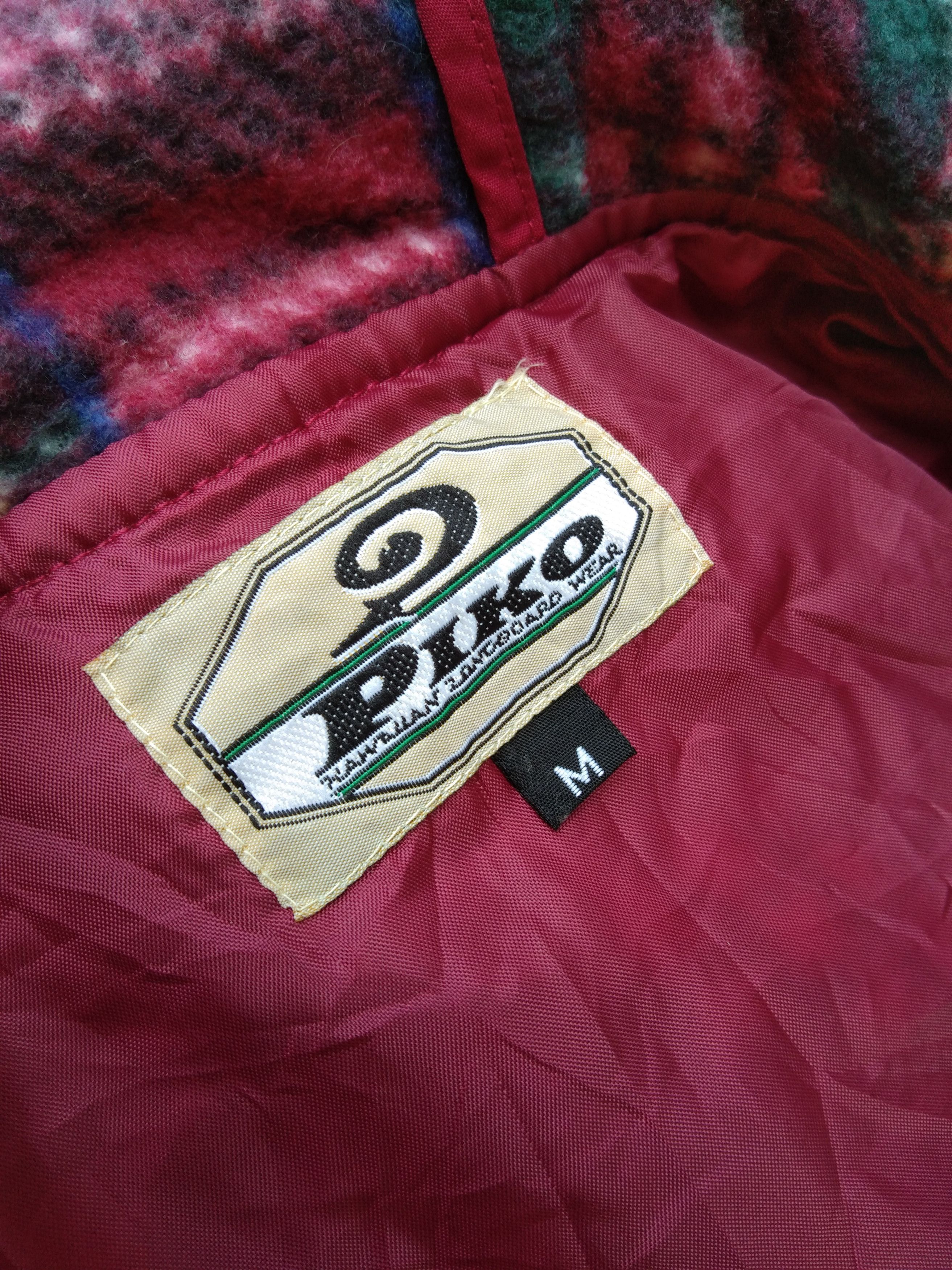 Japanese Brand VINTAGE PIKO PLAID DUFFLE COAT Size US M / EU 48-50 / 2 - 9 Thumbnail