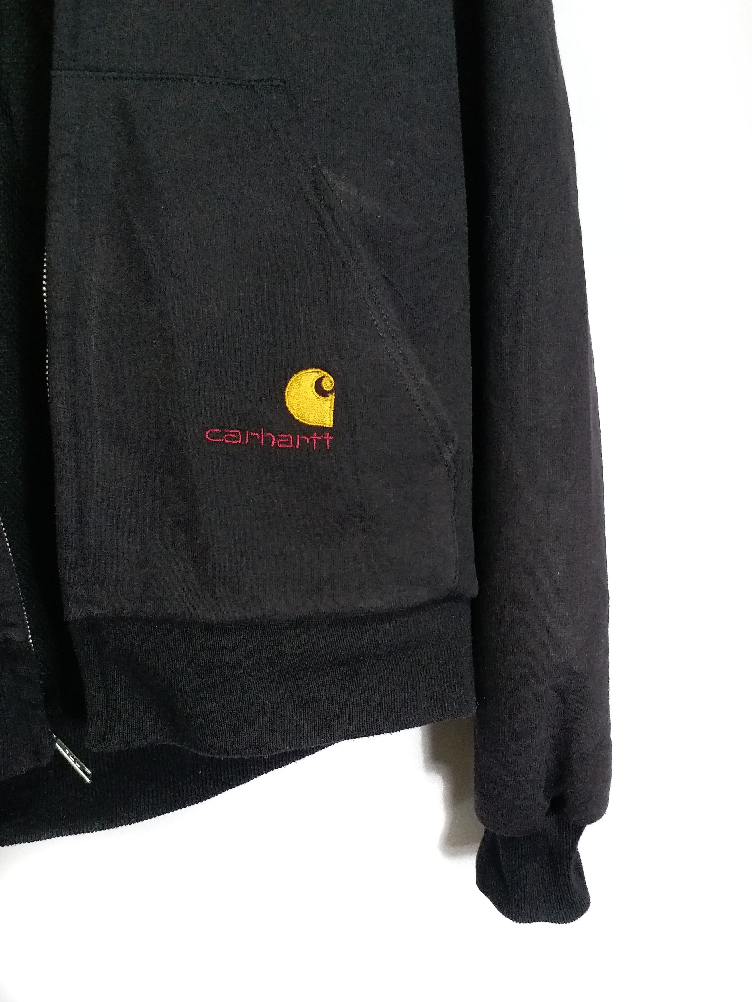 Carhartt MUST GONE💥Hooded Carhartt Navy Blue Sweatshirt Made in USA Size US M / EU 48-50 / 2 - 3 Thumbnail