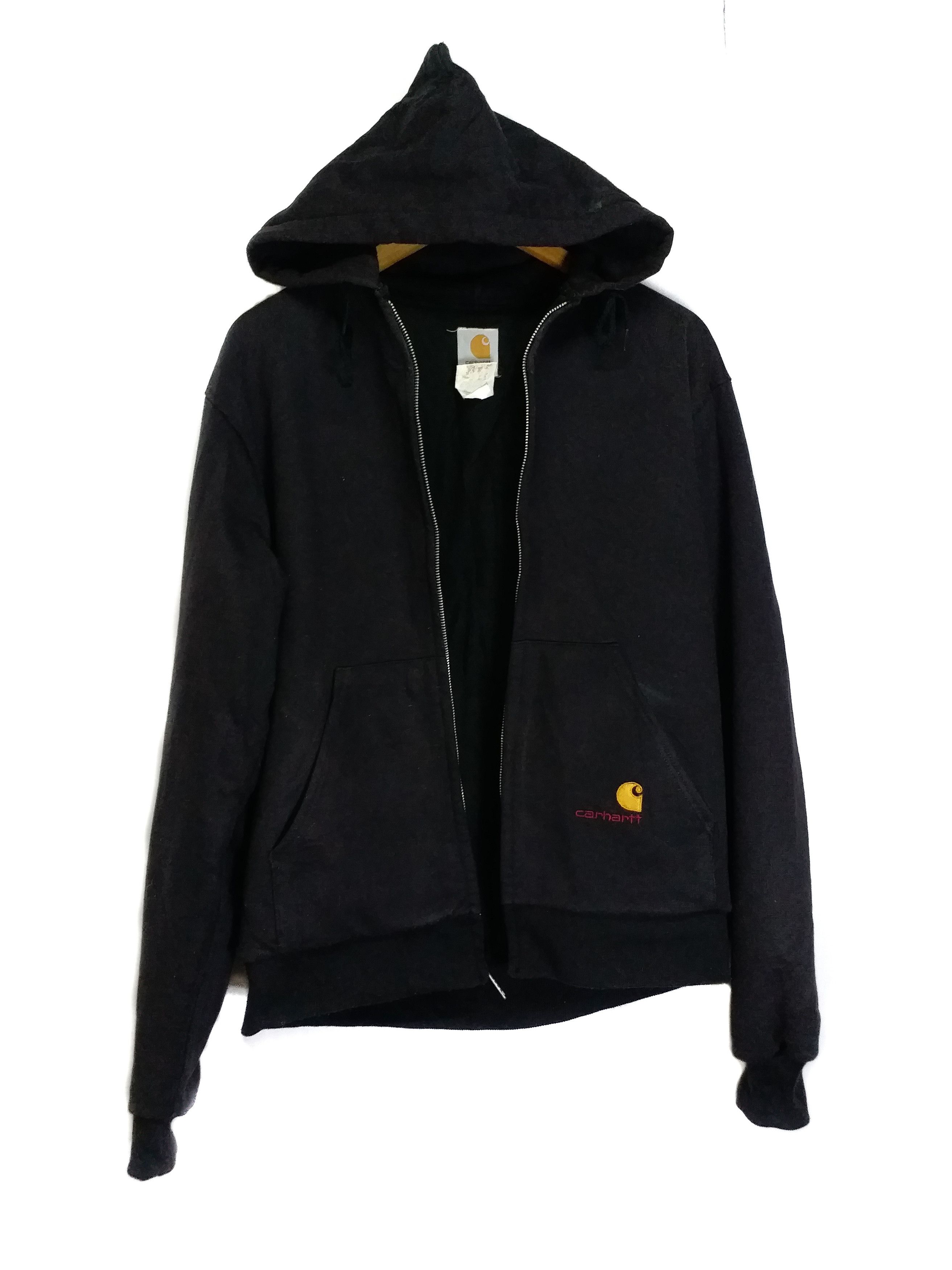 MUST GONE💥Hooded Carhartt Navy Blue Sweatshirt Made in USA