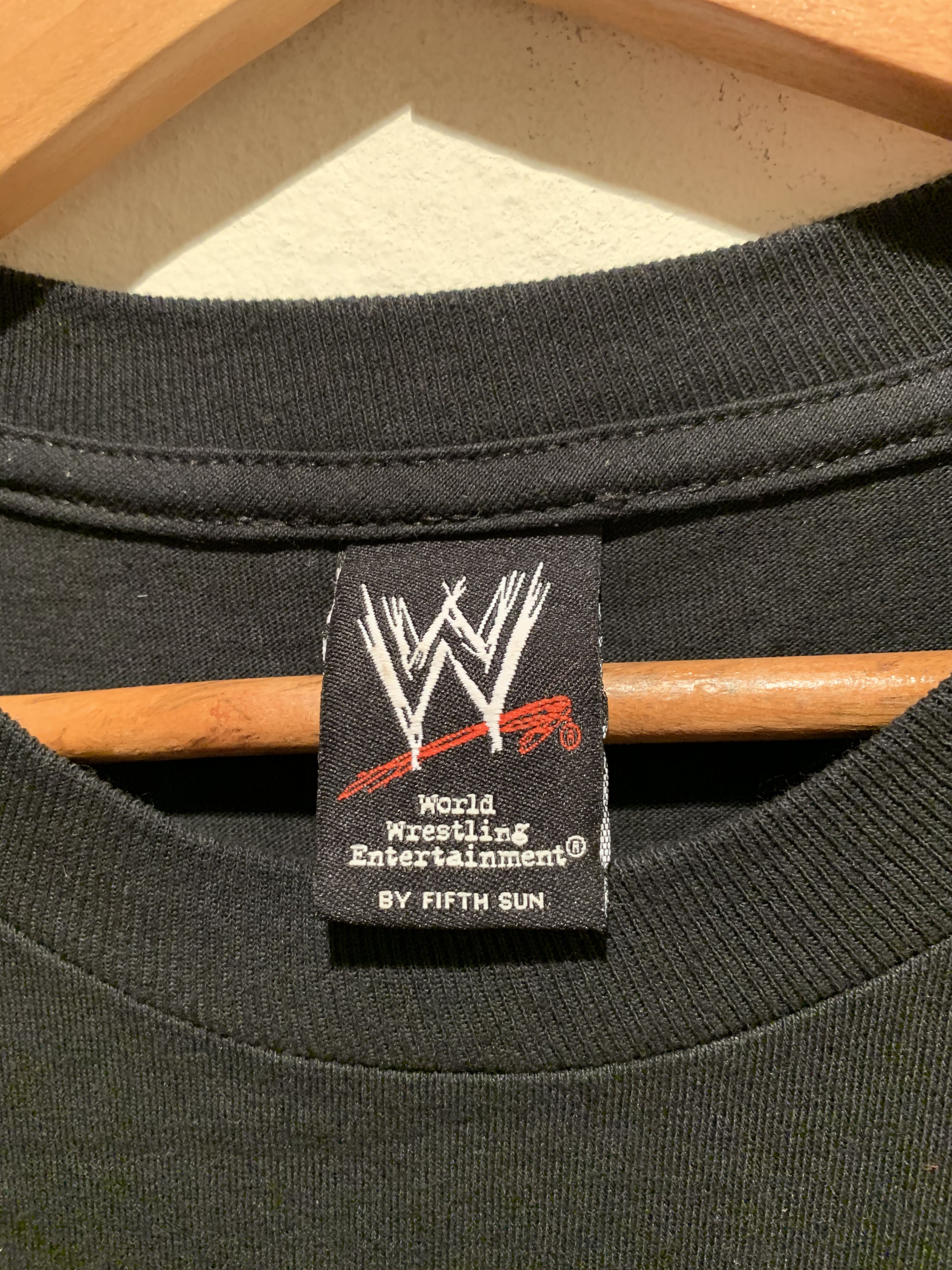 Vintage *RARE* Vintage 2007 WWE Jeff Hardy Front & Back Hit Shirt Size US L / EU 52-54 / 3 - 3 Thumbnail